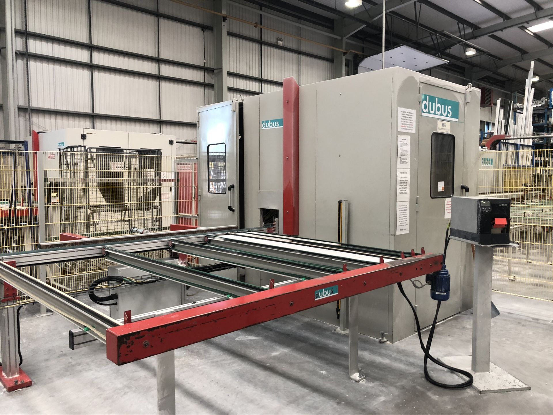 DUBUS model PVC Flex 901 Twin Station CNC Machining & Sawing Centre (2007) - Image 11 of 13