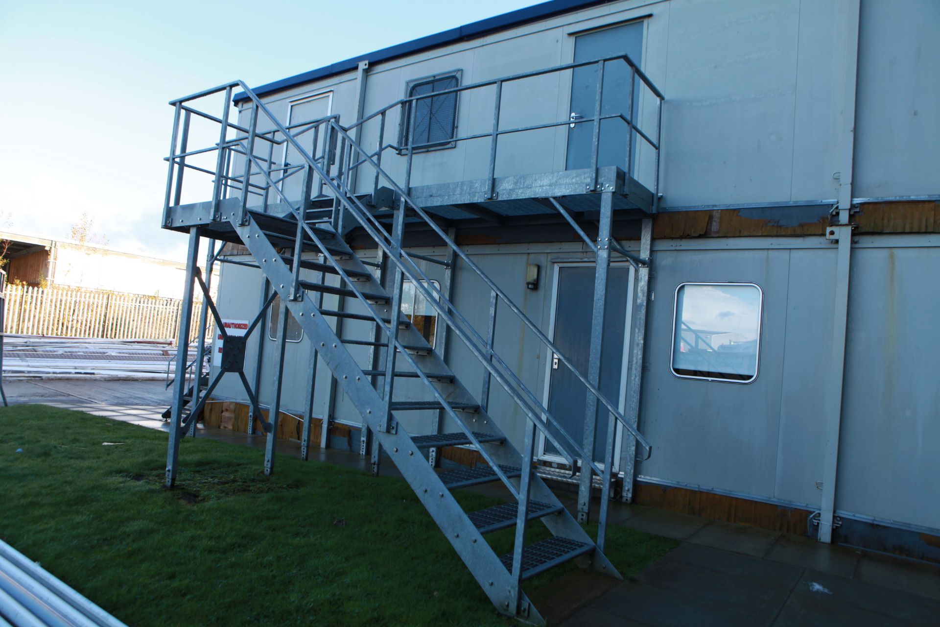 Galvanised Steel Staircase