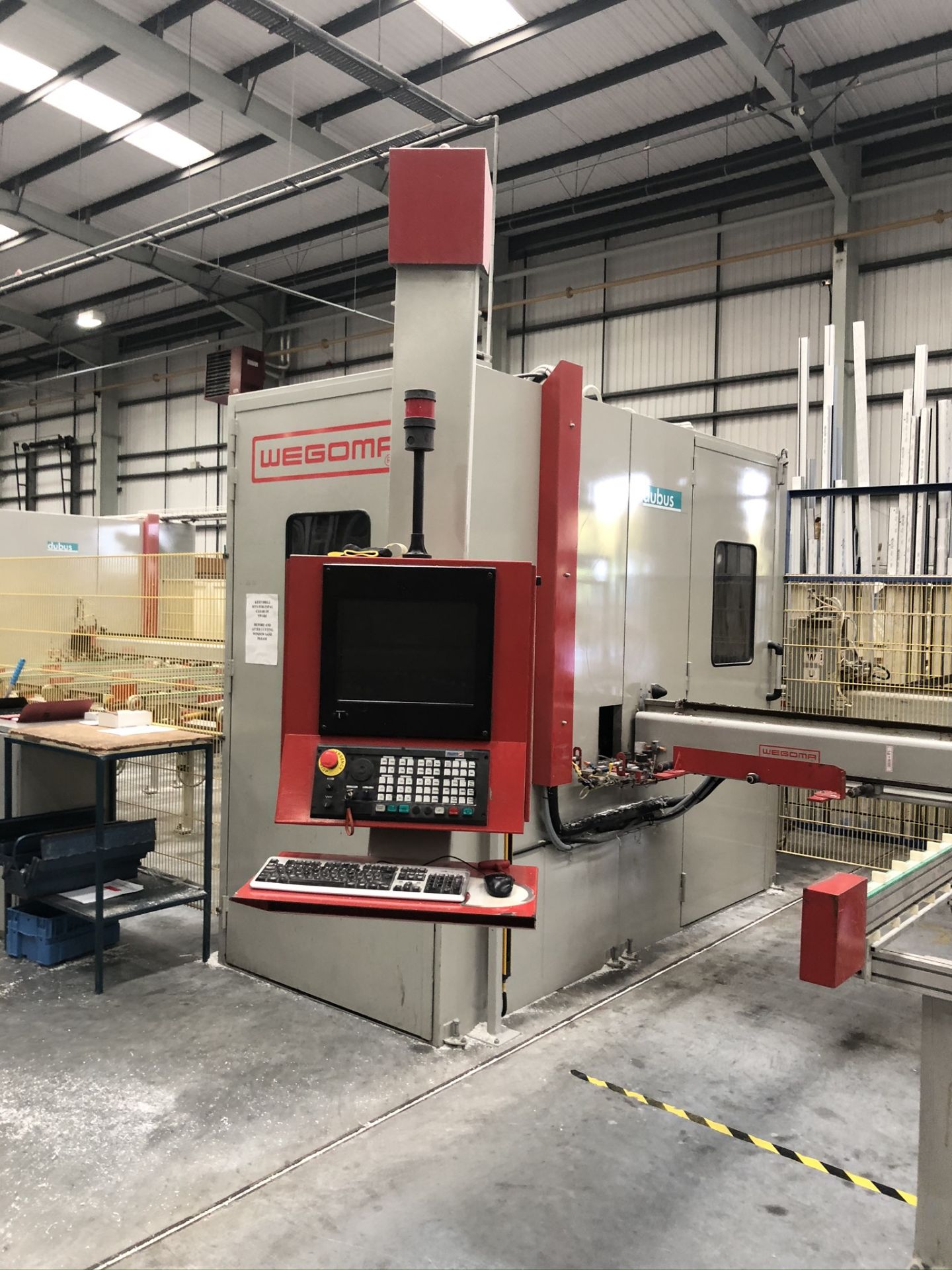 DUBUS model PVC Flex 901 Twin Station CNC Machining & Sawing Centre (2007) - Image 8 of 13