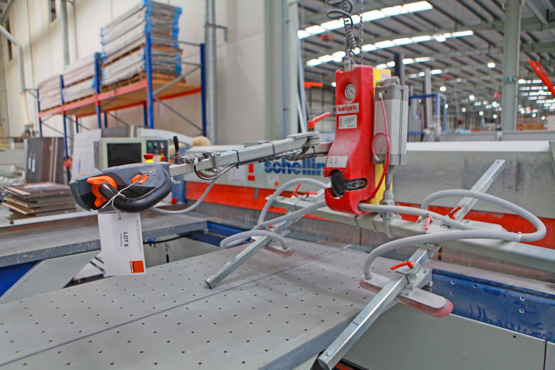 BARBARIC Pneumatic Sheet Lifter, Capacity 150KG (2015)