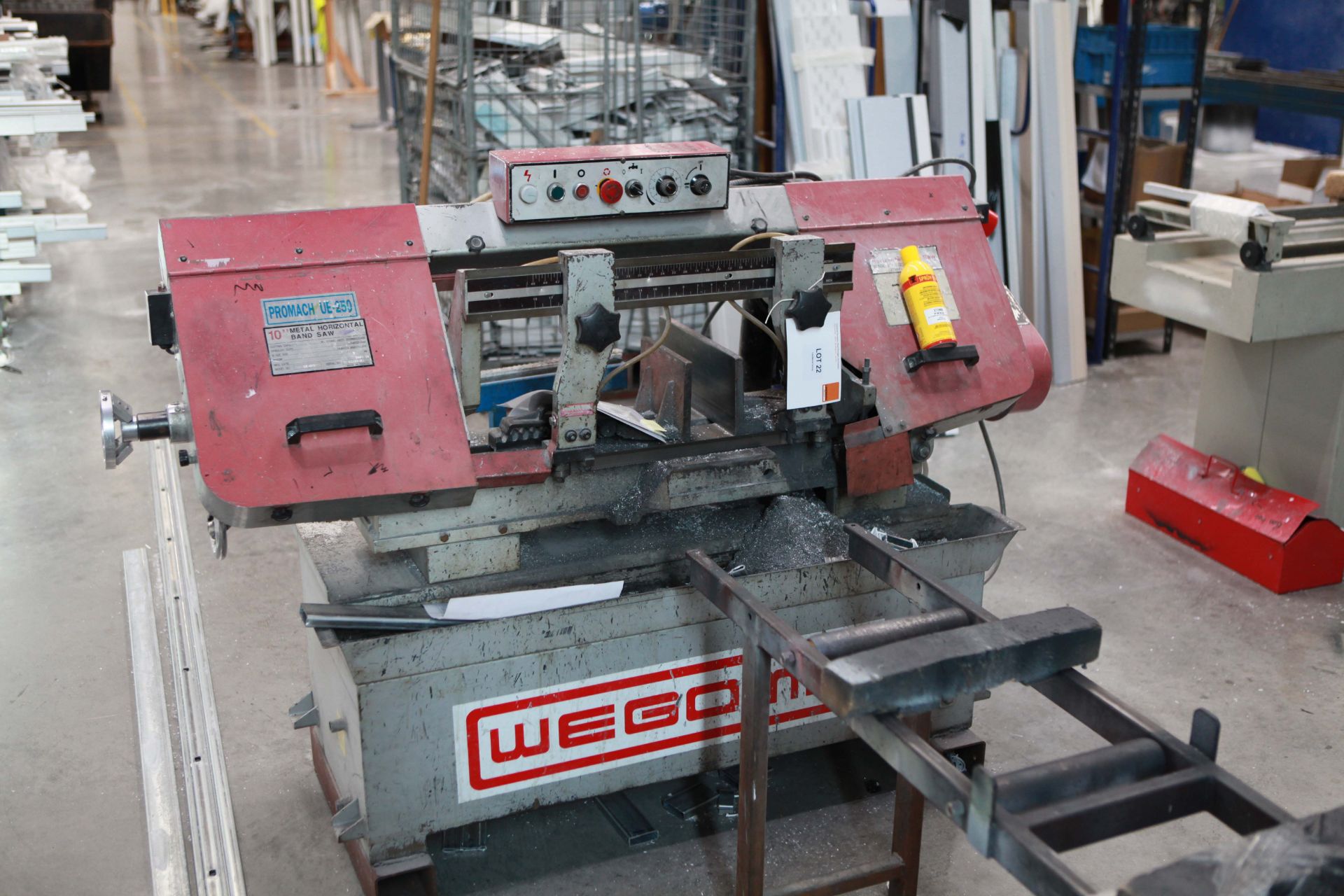 WEGOMA PROMACH UE250 Horizonal Bandsaw