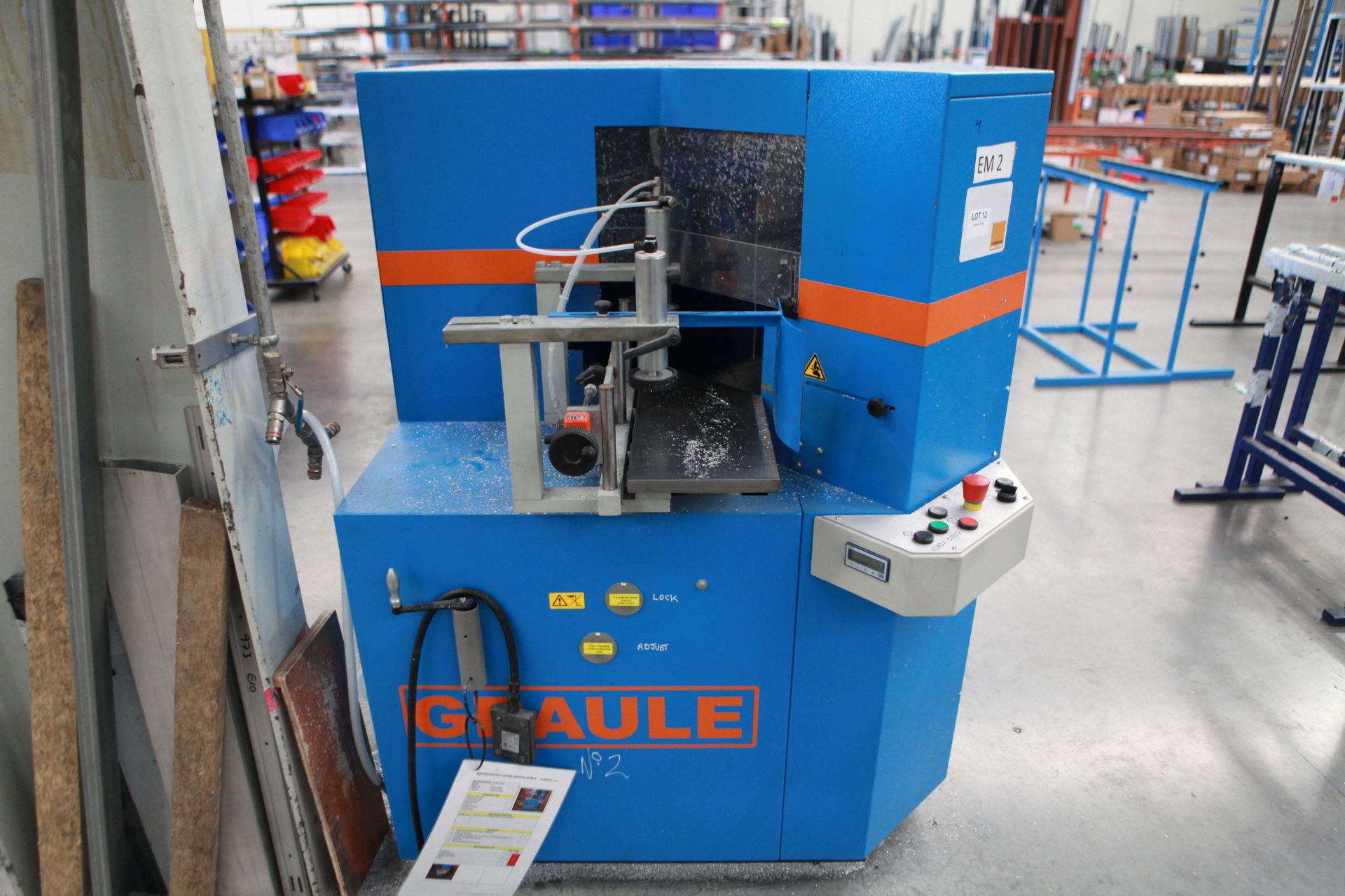 GRAULE ASV550 Vertical Cross Notching Saw (2015)