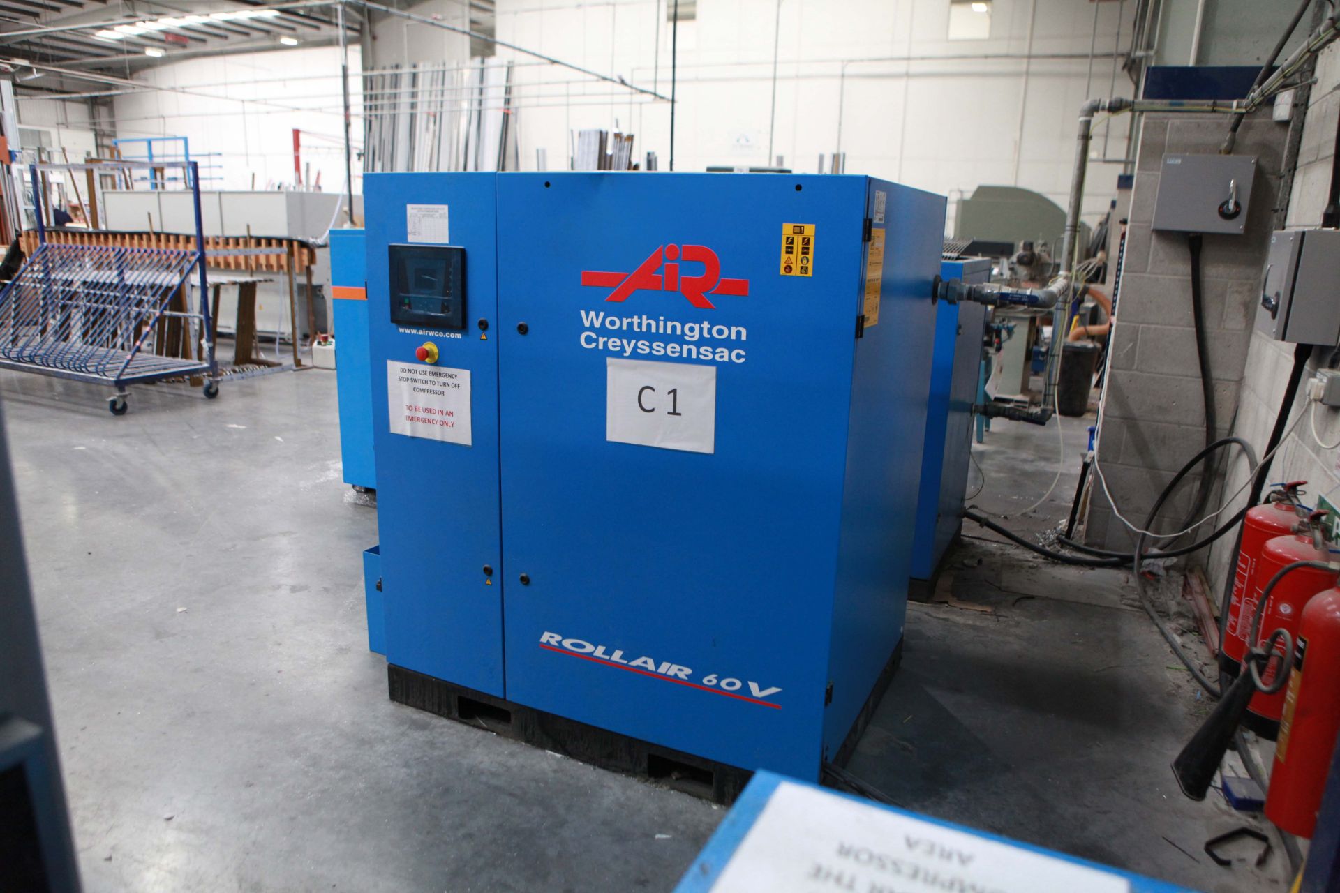 ROLLAIR RLR 60V Screw Compressor