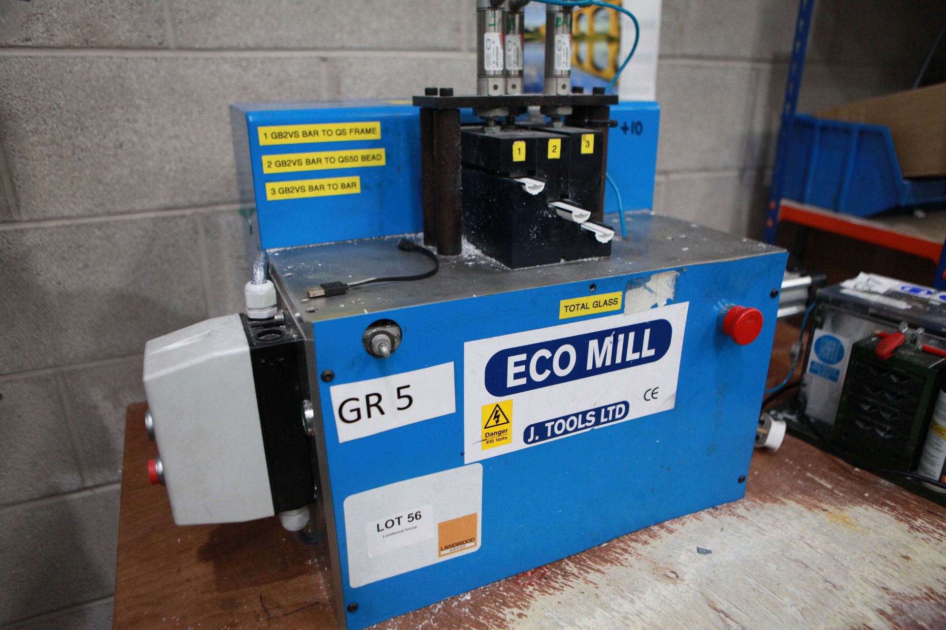 ECOMILL End miller with Bench