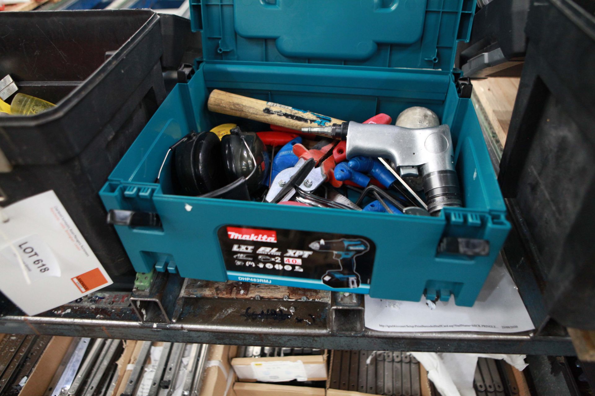 Tool box with contents