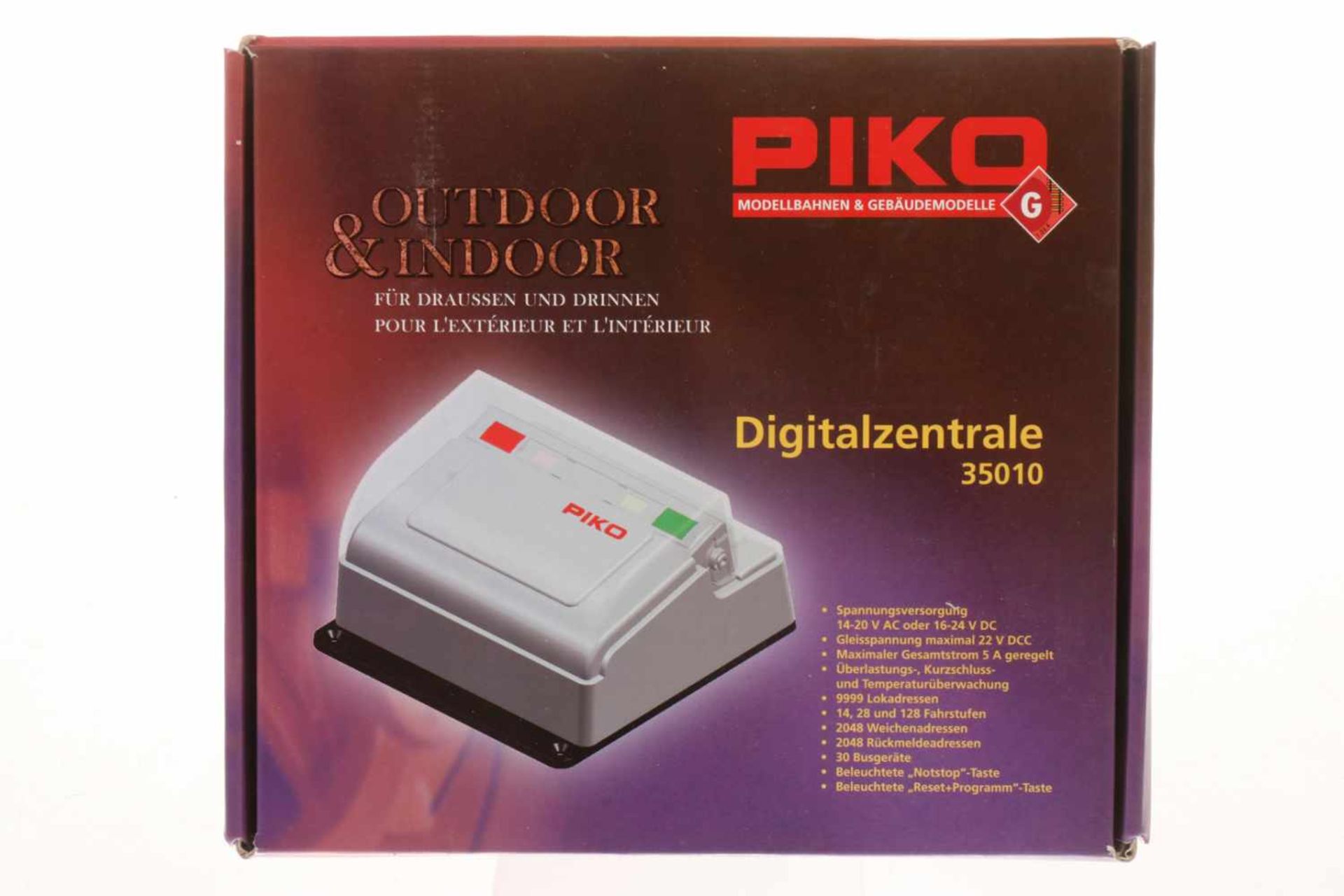 Piko Digitalzentrale 35010, OK leicht besch., Z 1-2