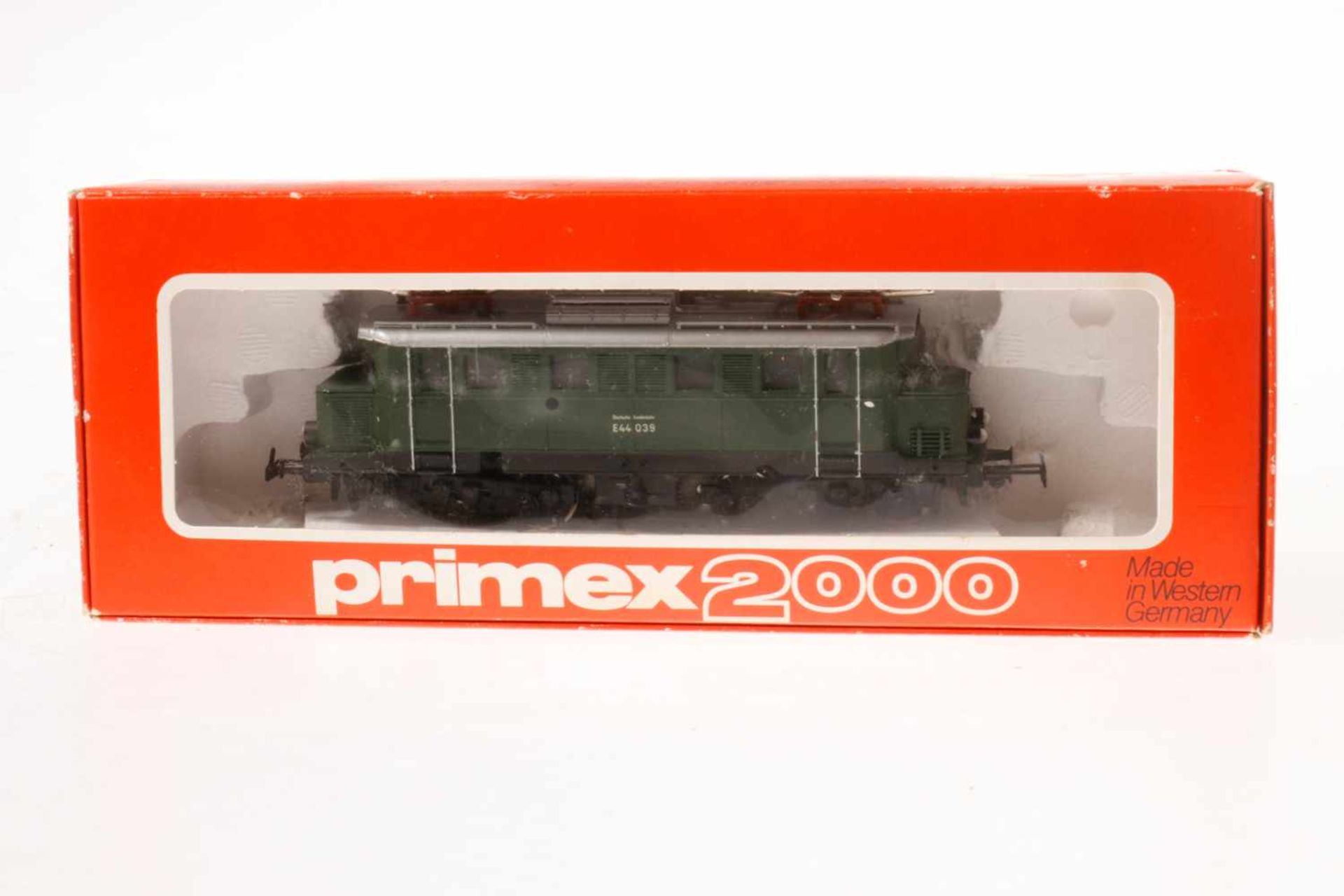 Primex 2000 E-Lok &quot;E 44 039&quot; 3008, S H0, grün, OK, Z 2<