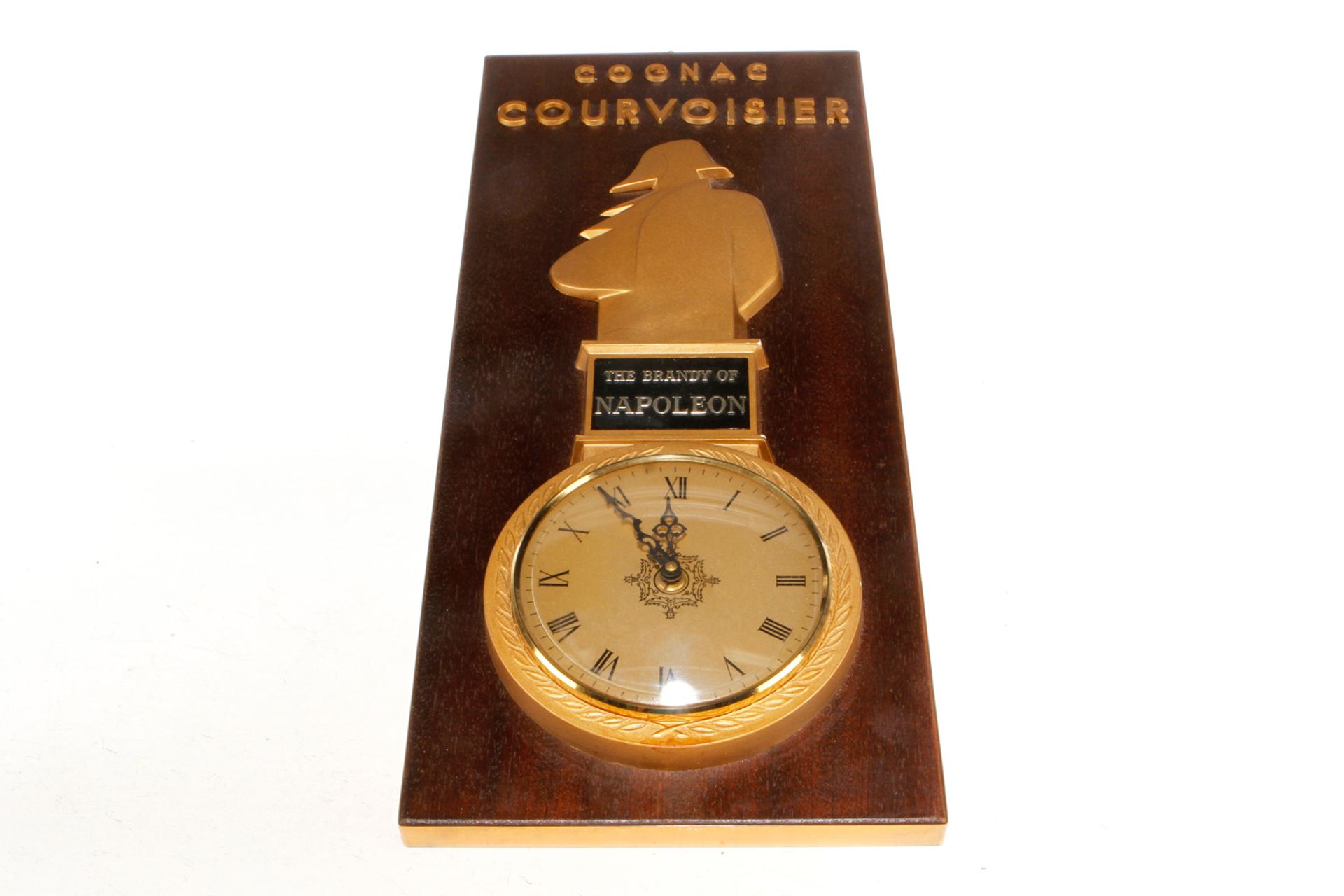 Uhr "Cognac Courvoisier", batteriebetrieben, H 50