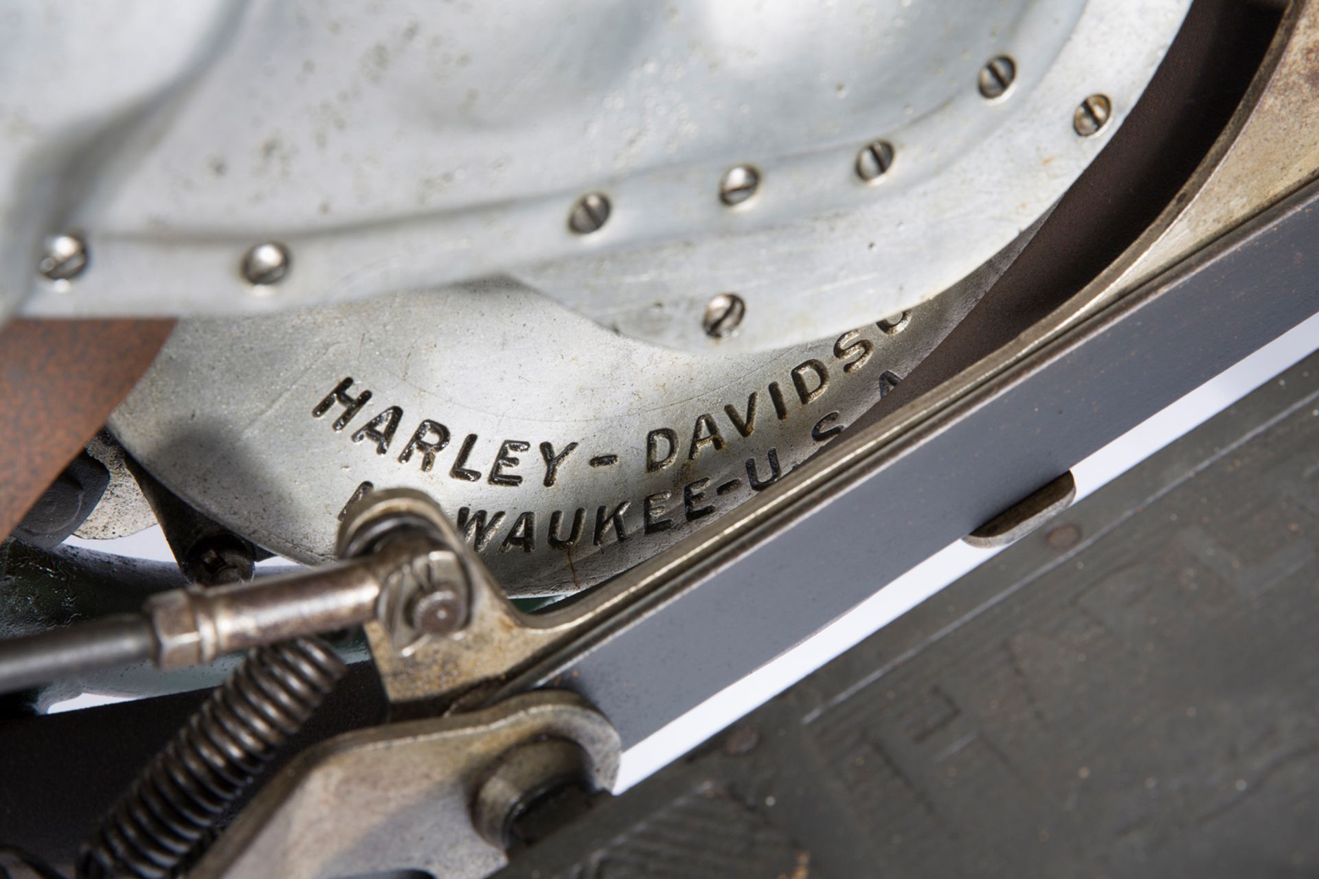 Harley Davidson F 1922, Baujahr 1922Rahmen-Nr. : 22F6003Motor-Nr. : 22F6003Papiere: Ita - Bild 3 aus 9