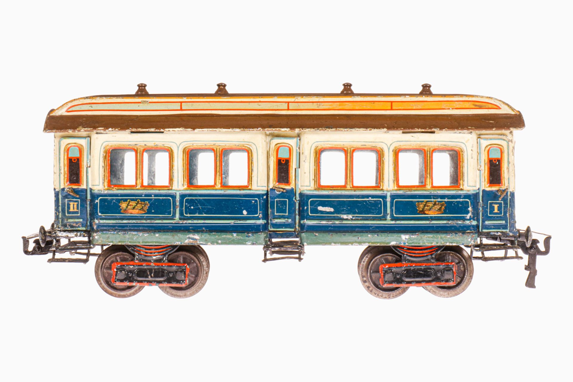 Märklin Kaiserzug-Salonwagen 1847, S 1, HL, 6 AT, 4A, mit Inneneinrichtung, Oberlichtdach mit 4