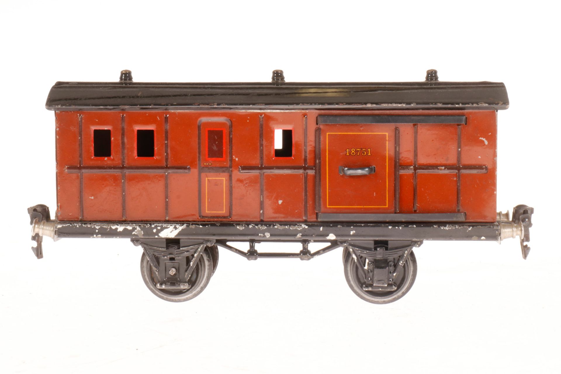 Märklin Gepäckwagen 1875, S 1, CL, mit 2 ST, LS, L 24, bespielt