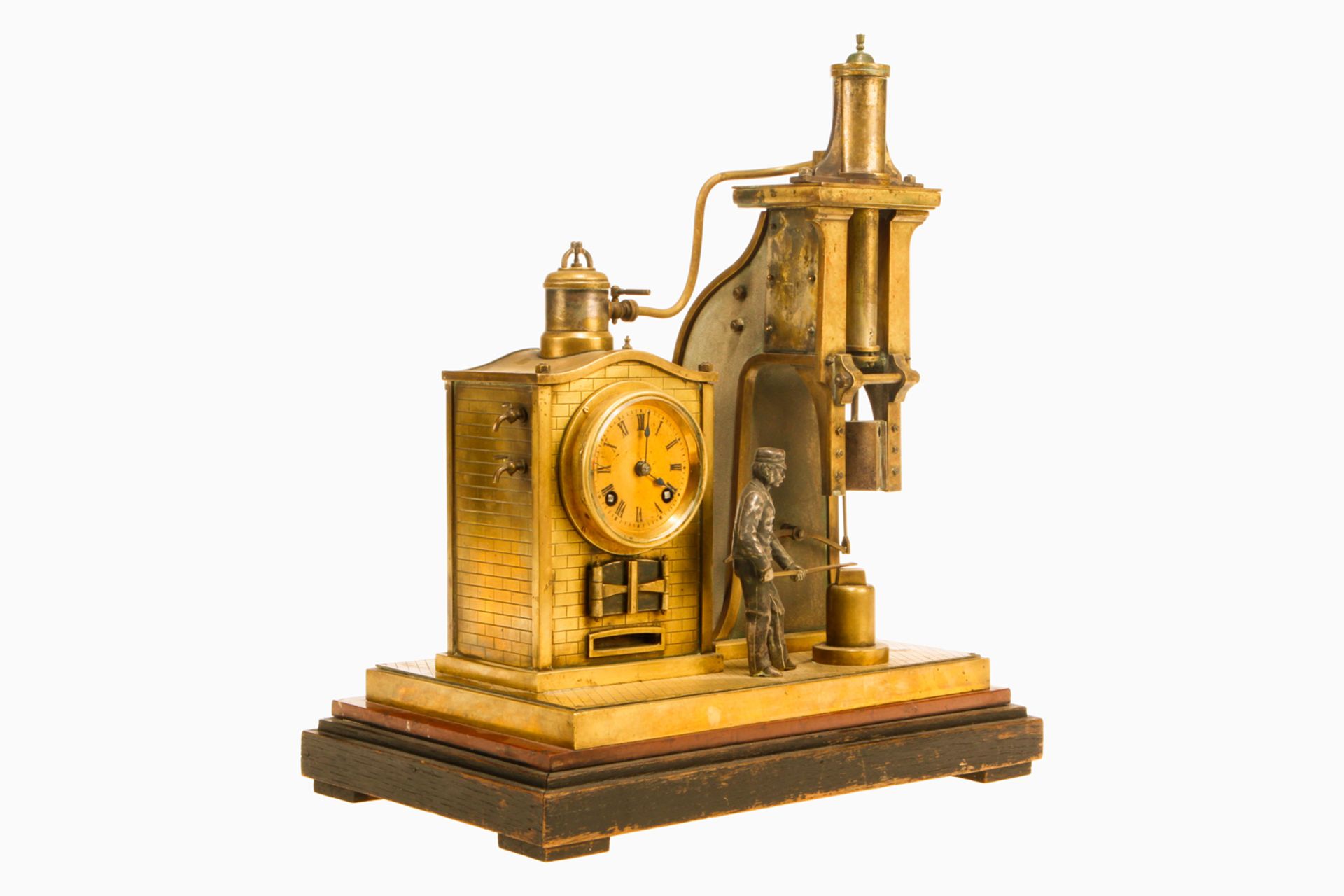 Uhrenautomat Radiguet, Technischer Uhrenautomat Radiguet, Geh- und Schlagwerk, auf Tonfeder, mit - Bild 2 aus 8