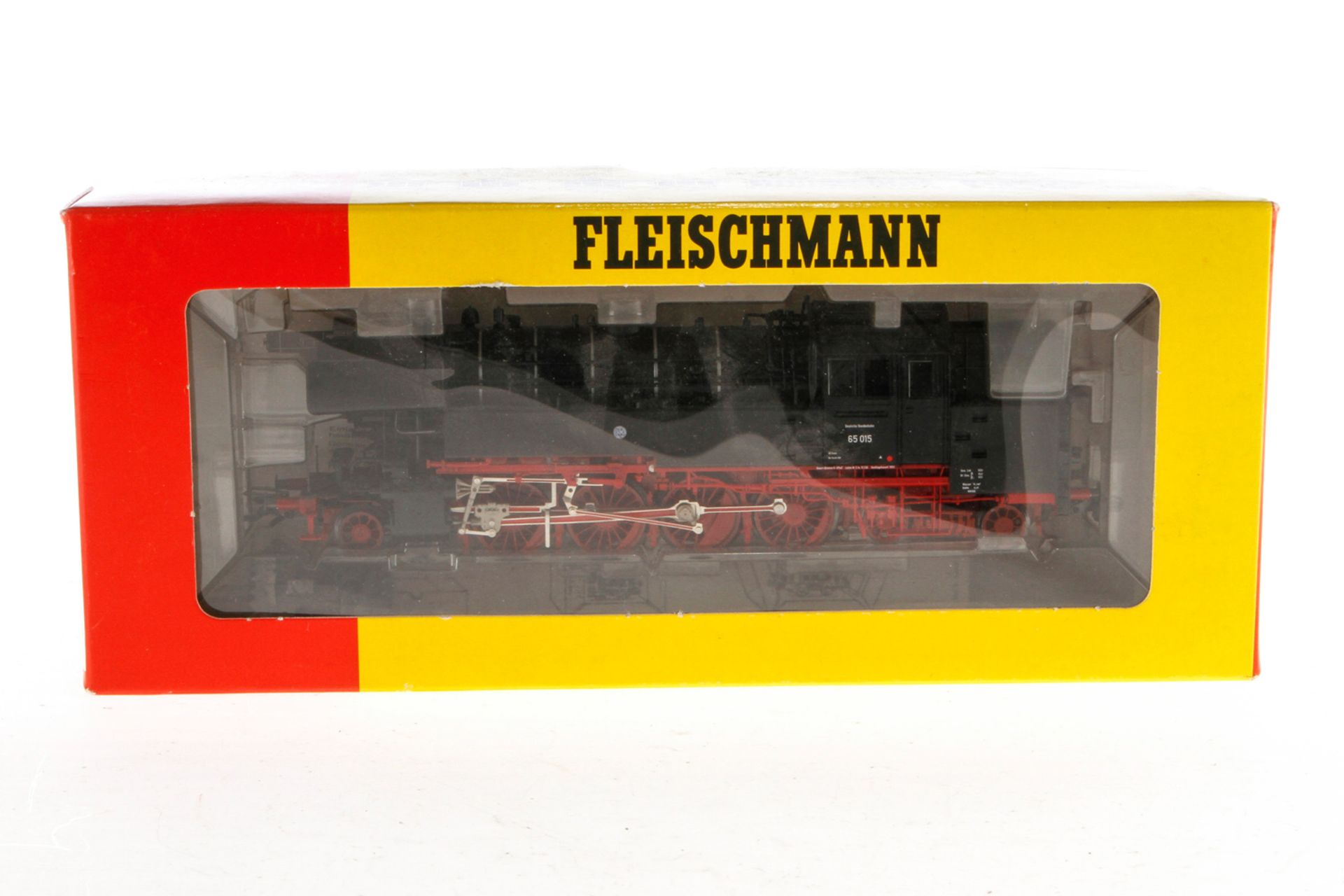 Fleischmann 1-D-2 Tenderlok "65 015" 984065, S H0, schwarz, Originalkarton, Z 2