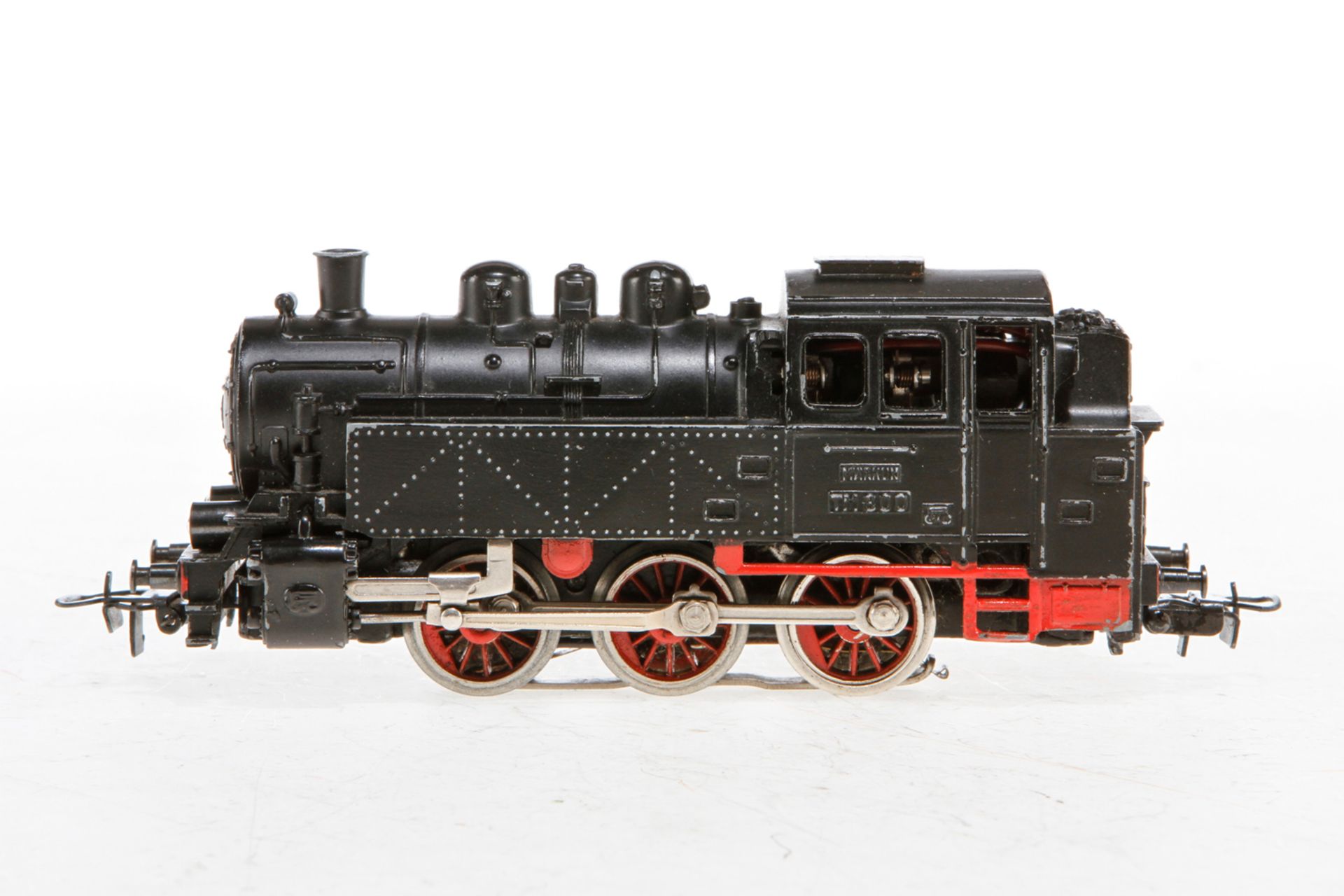 Märklin C-Tenderlok TM 800, S H0, Guss, schwarz, Lackschäden, sonst noch Z 2-3