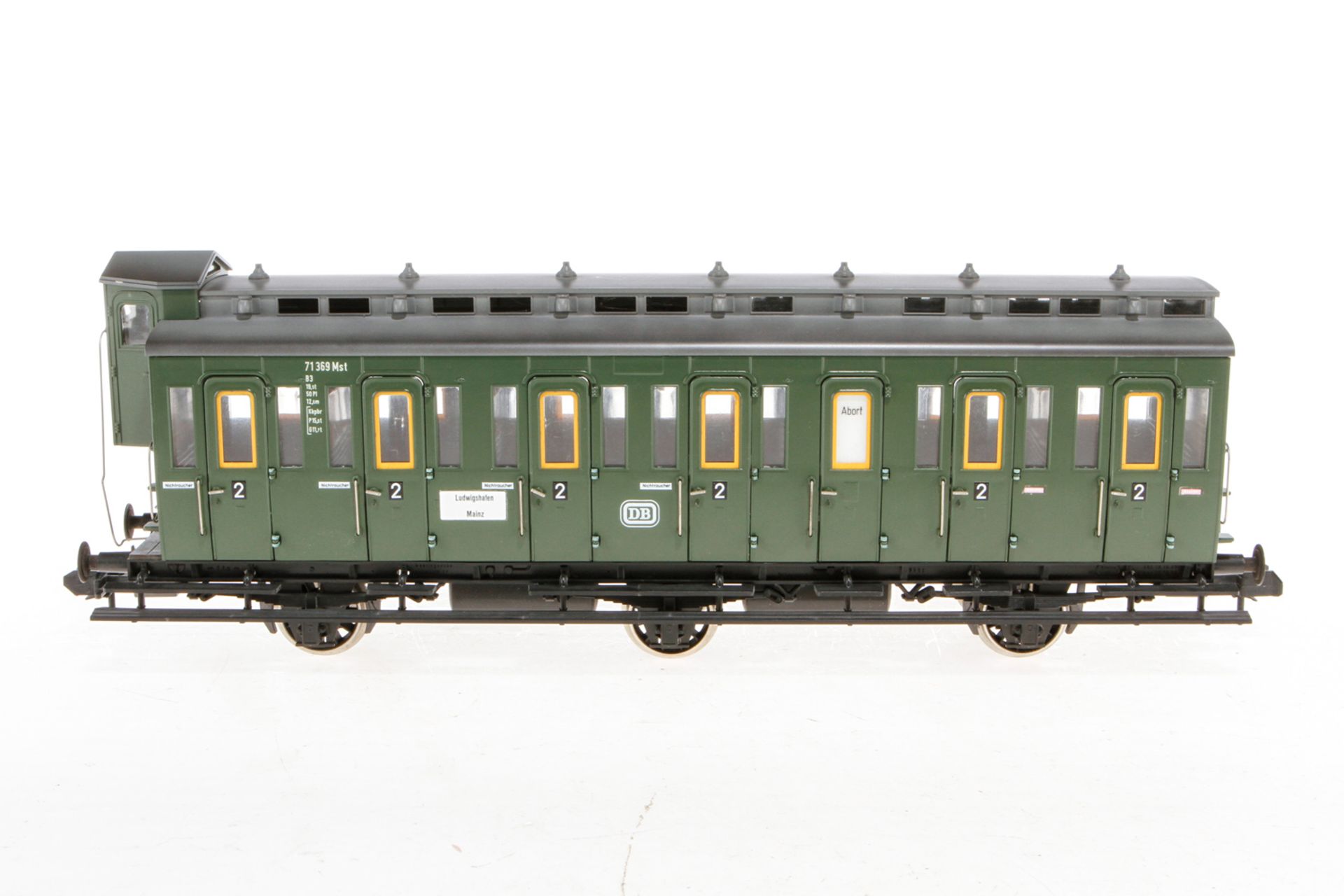 Märklin Abteilwagen 5805, S 1, grün, L 39, Originalkarton, Z 2