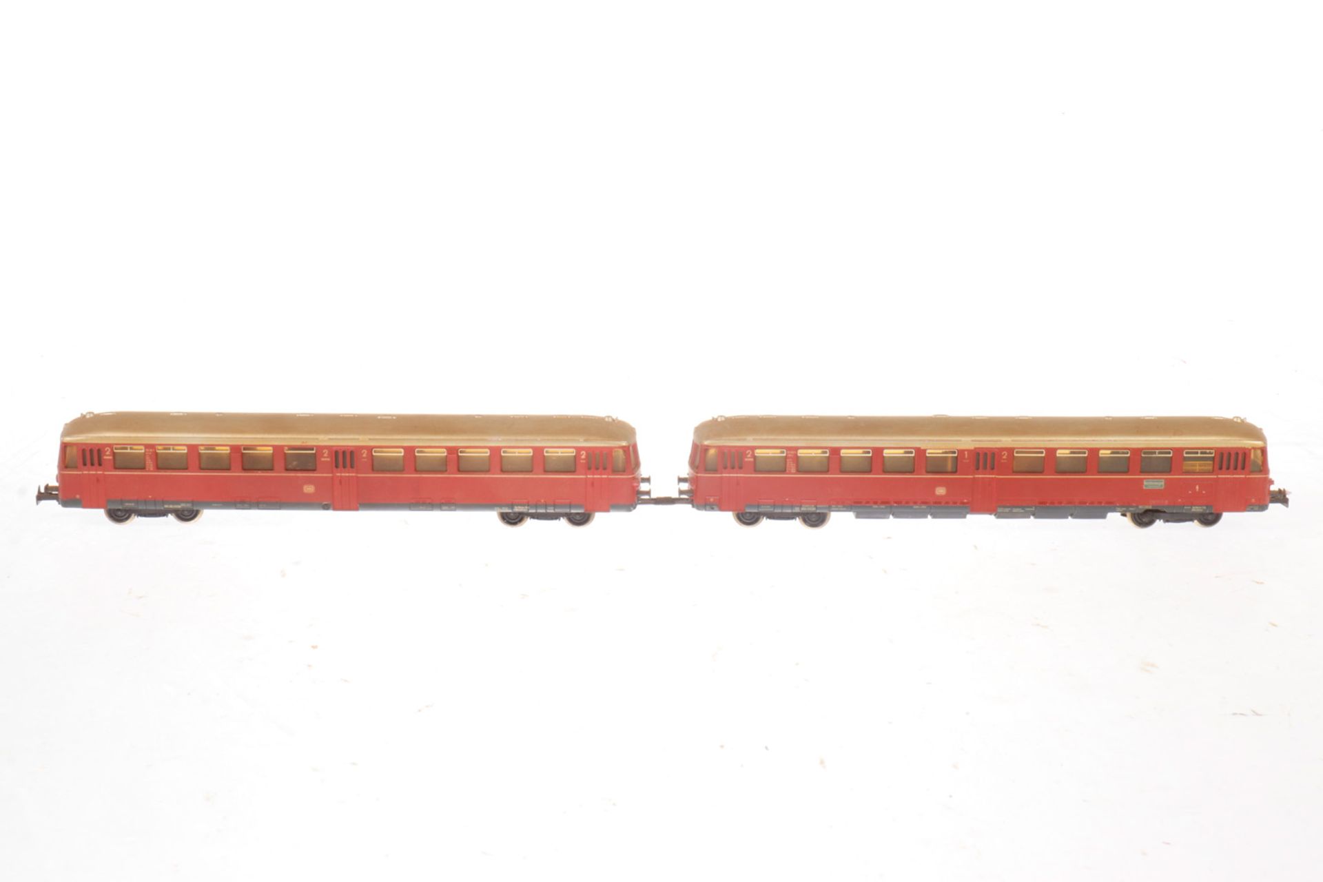 Märklin Triebzug "515 660-9", S H0, rot, zweiteilig, Z 4 Märklin Triebzug "515 660-9", S H0, rot,