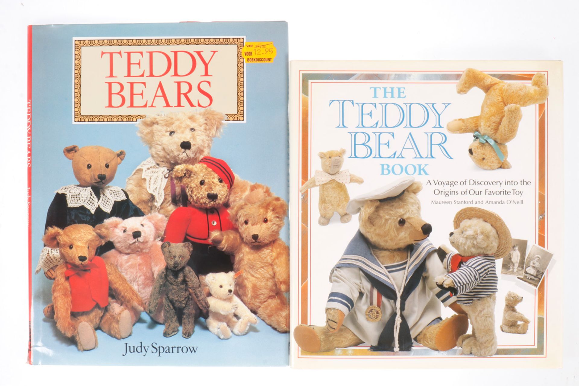 2 Bücher "The Teddy Bear Book" und "Teddy Bears", Alterungsspuren 2 Bücher "The Teddy Bear Book"