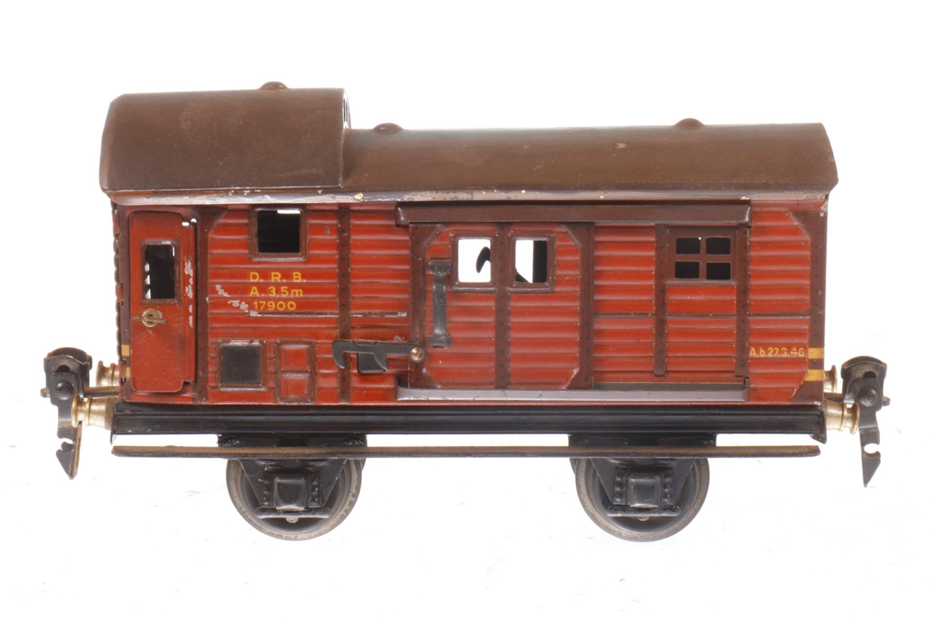 Märklin Güterwagen 1790, S 0, kleine farbliche Ausbesserungen, Dach LS, L 16,5, Z 2-3