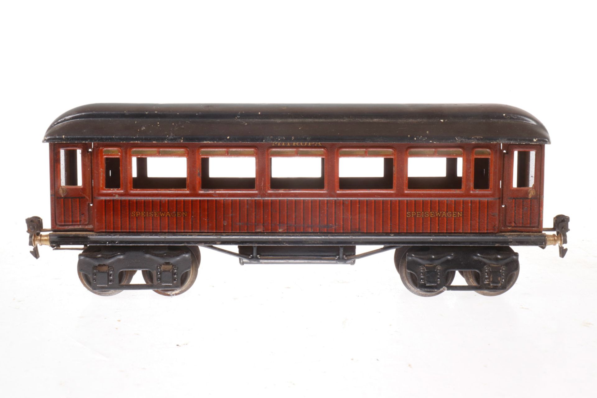 Märklin Mitropa Speisewagen, S 1, gealterter Lack, kleine Ausbesserungen im Schwarzbereich,