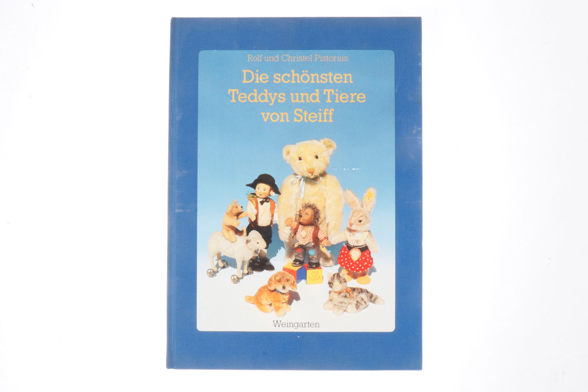 Buch "Die schönsten Teddys und Tiere von Steiff", Alterungsspuren Buch "Die schönsten Teddys und