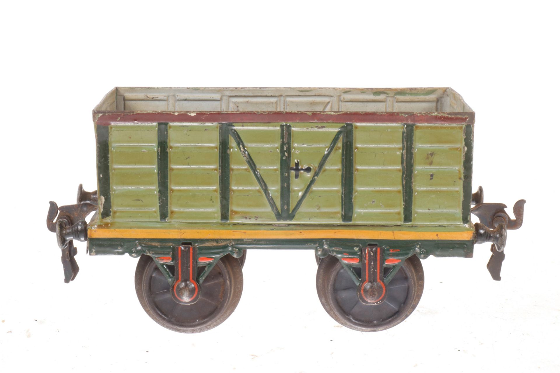 Märklin offener Güterwagen, S 2, uralt, HL, tw LS, L 17, sonst noch Z 2