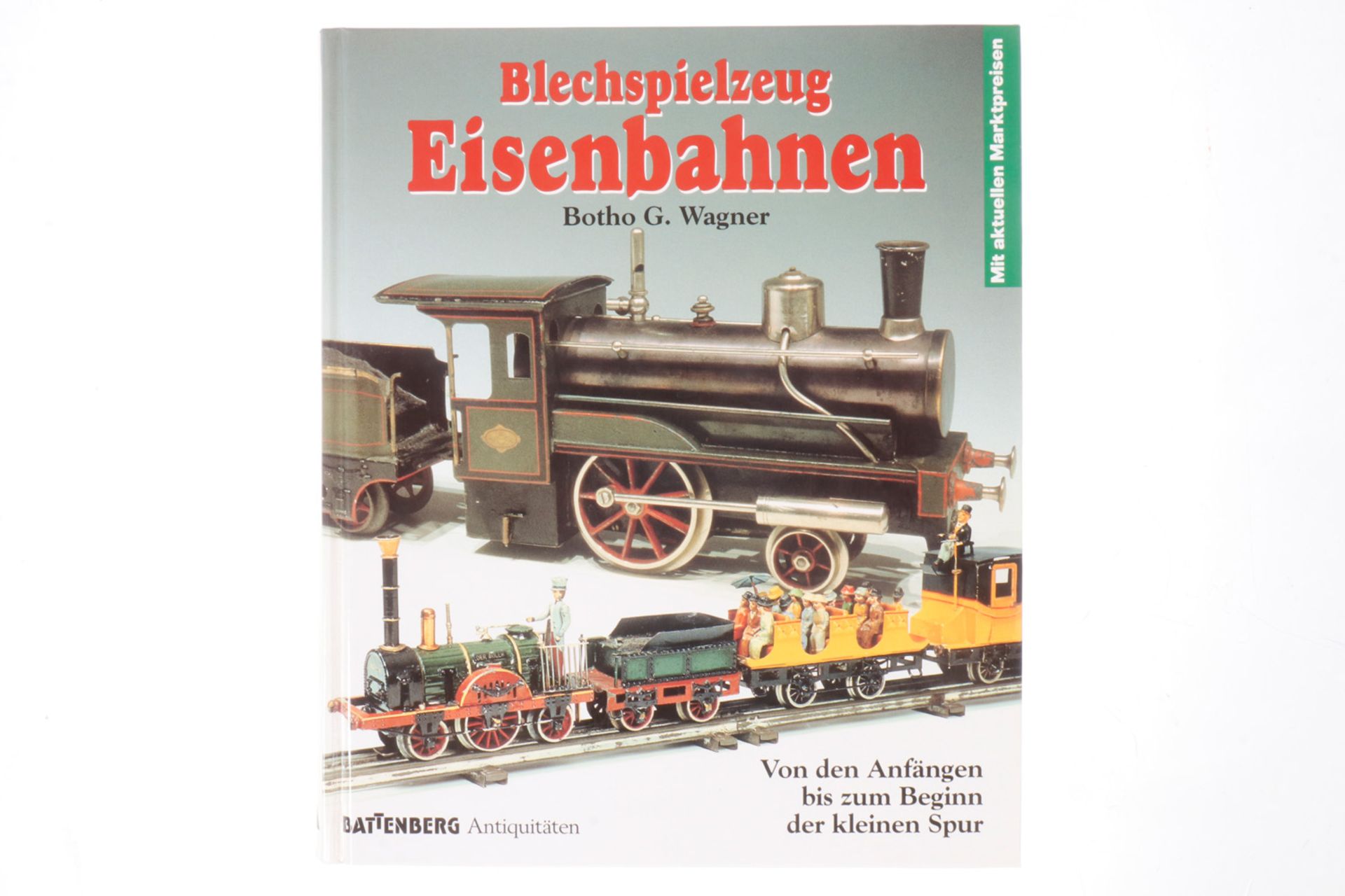 Battenberg-Buch "Eisenbahnen", Alterungsspuren Battenberg-Buch "Eisenbahnen", Alterungsspuren