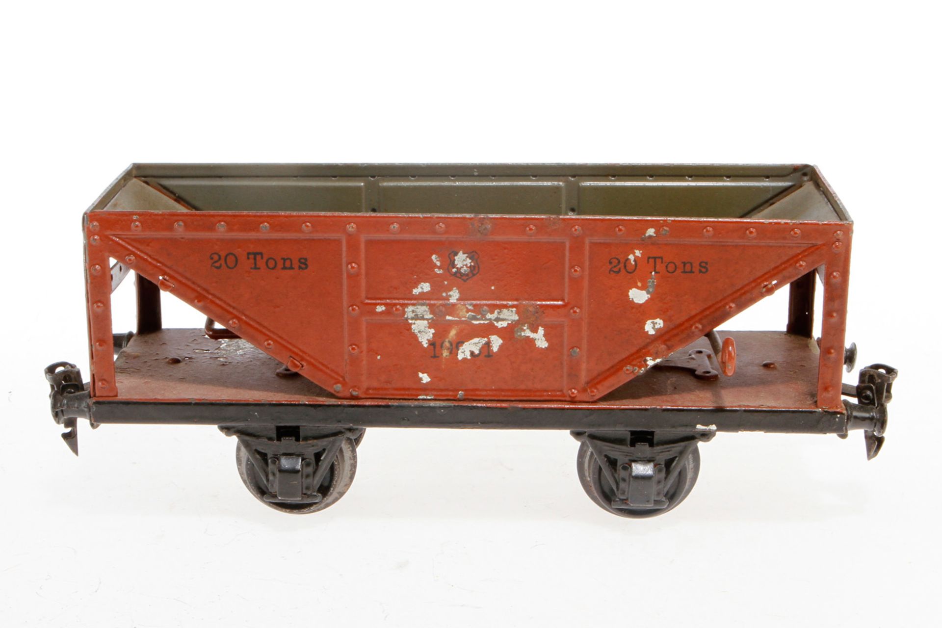 Märklin Selbstentladewagen 1995, S 1, HL, LS und gealterter Lack, L 24, Z 3