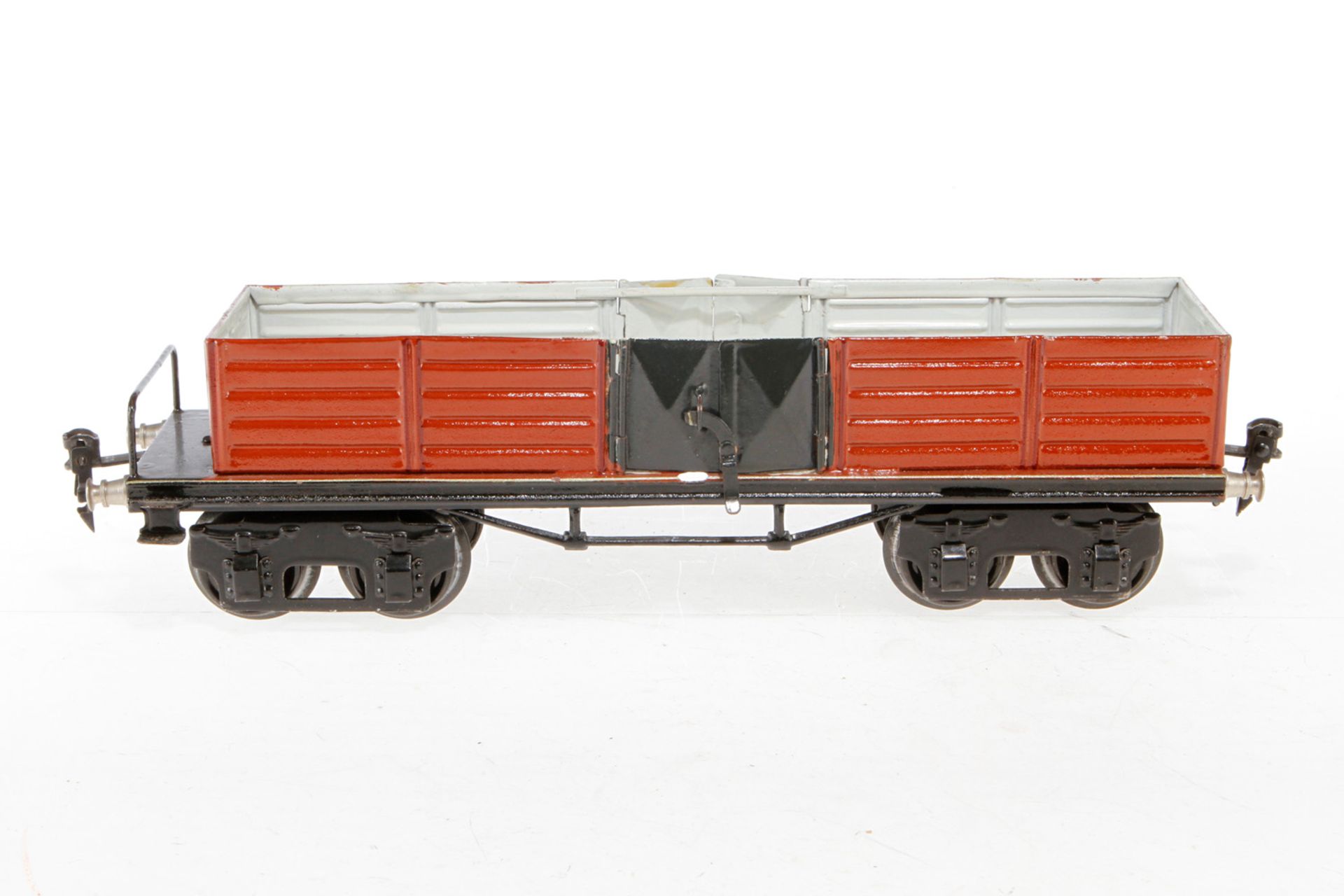 Märklin offener Güterwagen 1951, S 1, HL, 2x 2 LTH, LS und gealterter Lack, L 31,5, Z 2-3