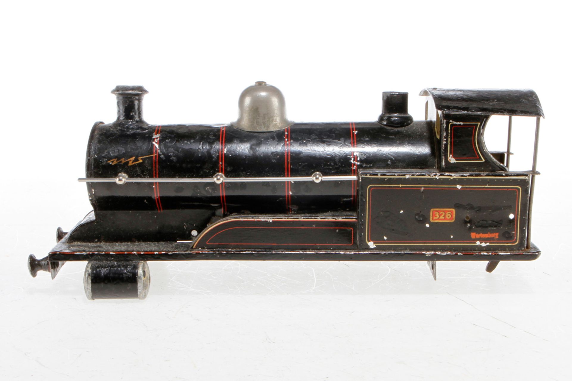 Märklin Lokgehäuse 326, S 1, für Starkstrom, tw nachlackiert, als Ersatzteil