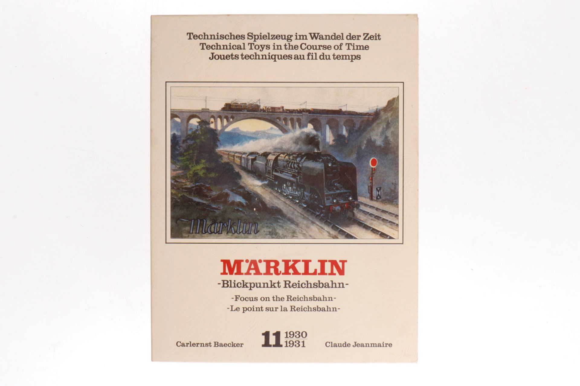 Märklin-Buch "Technisches..." Band 11, im Schuber, zerlesen