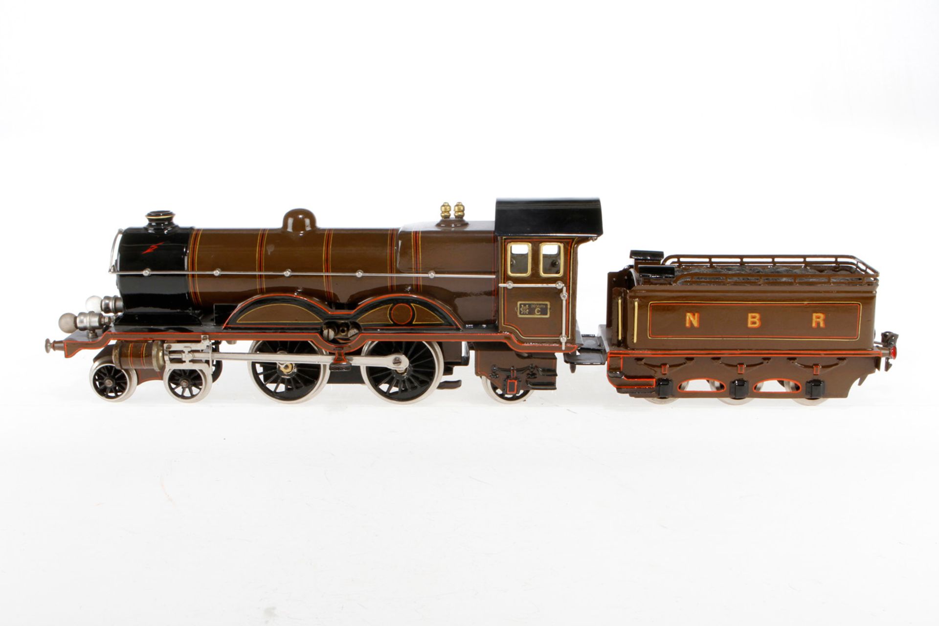 Märklin engl. 2-B-1 Dampflok CE 66/13021 NBR, S 1, elektr., mit Tender und 2 el. bel. Stirnlampen,