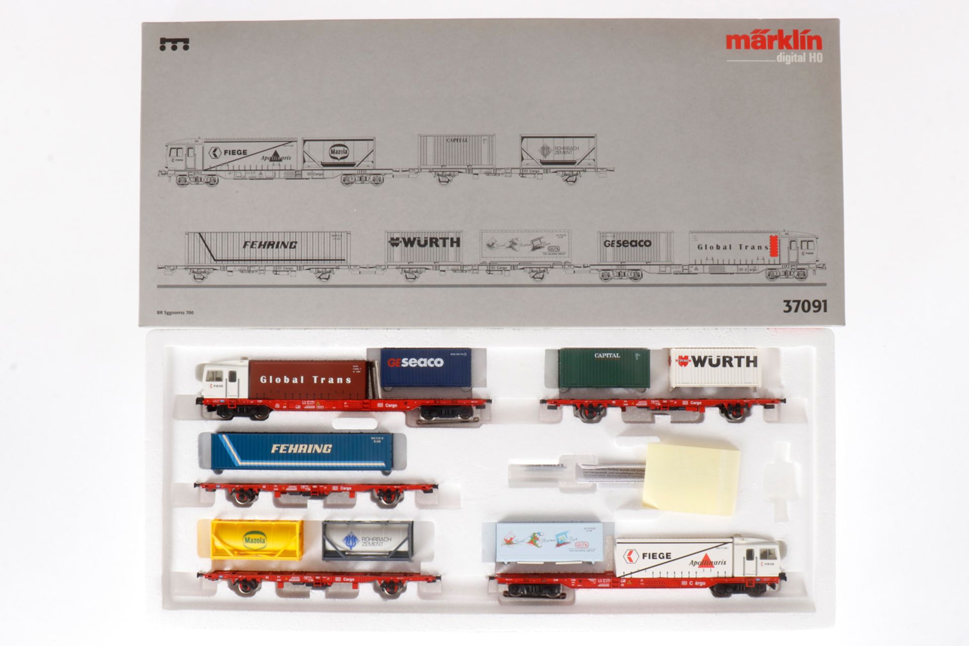 Märklin digital Zug "BR Sggoorrss 700" 37091, S H0, komplett, OK, Z 2