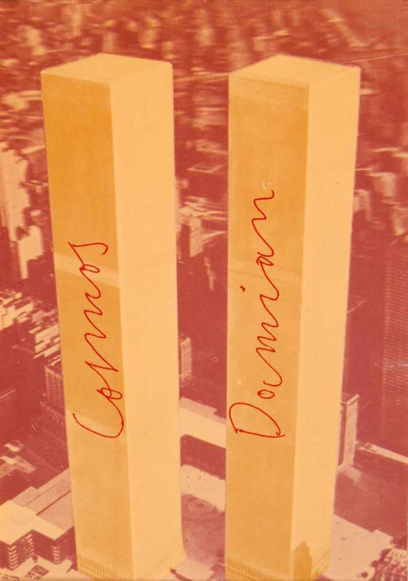 Beuys, Joseph(Krefeld 1921 - 1986 Düsseldorf)Gehirnschalen - Cosmos und Damian. Zwei Postkarten. - Bild 2 aus 2
