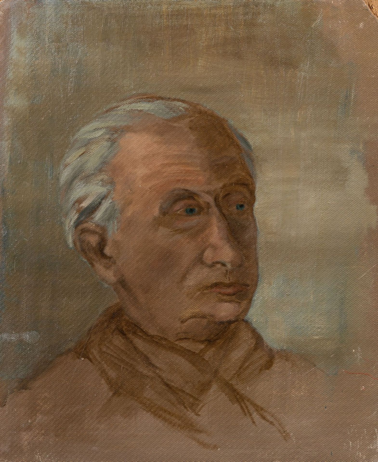 Kindt, Max (Starkenhorst, Berlin 1896-1970)Vier verschiedene Porträtsa) Halbakt. b) Dame mit - Bild 4 aus 4