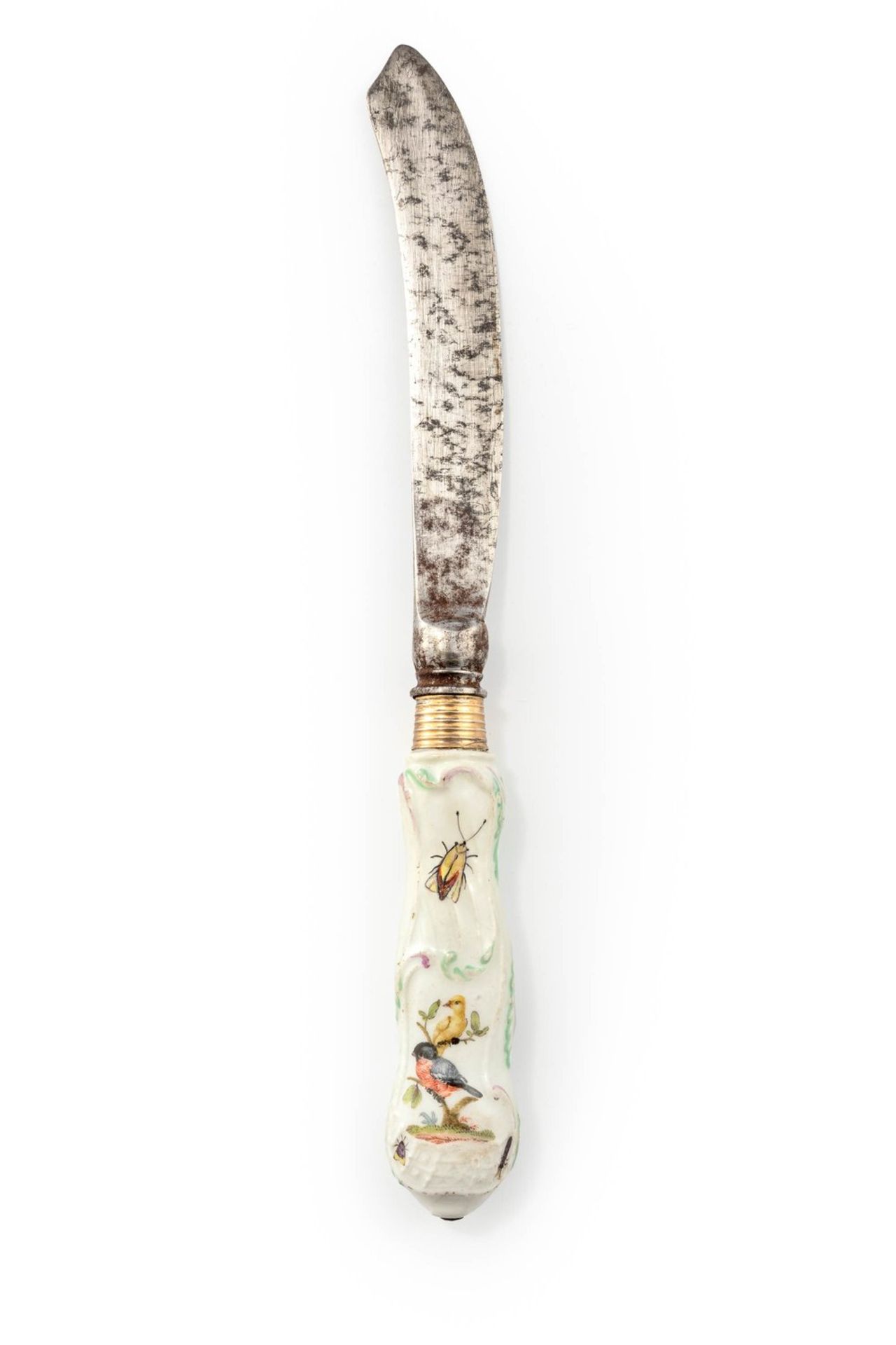 Messer für das Service mit Vögeln und Insekten für Friedrich den GroßenMeissen, um 1760<