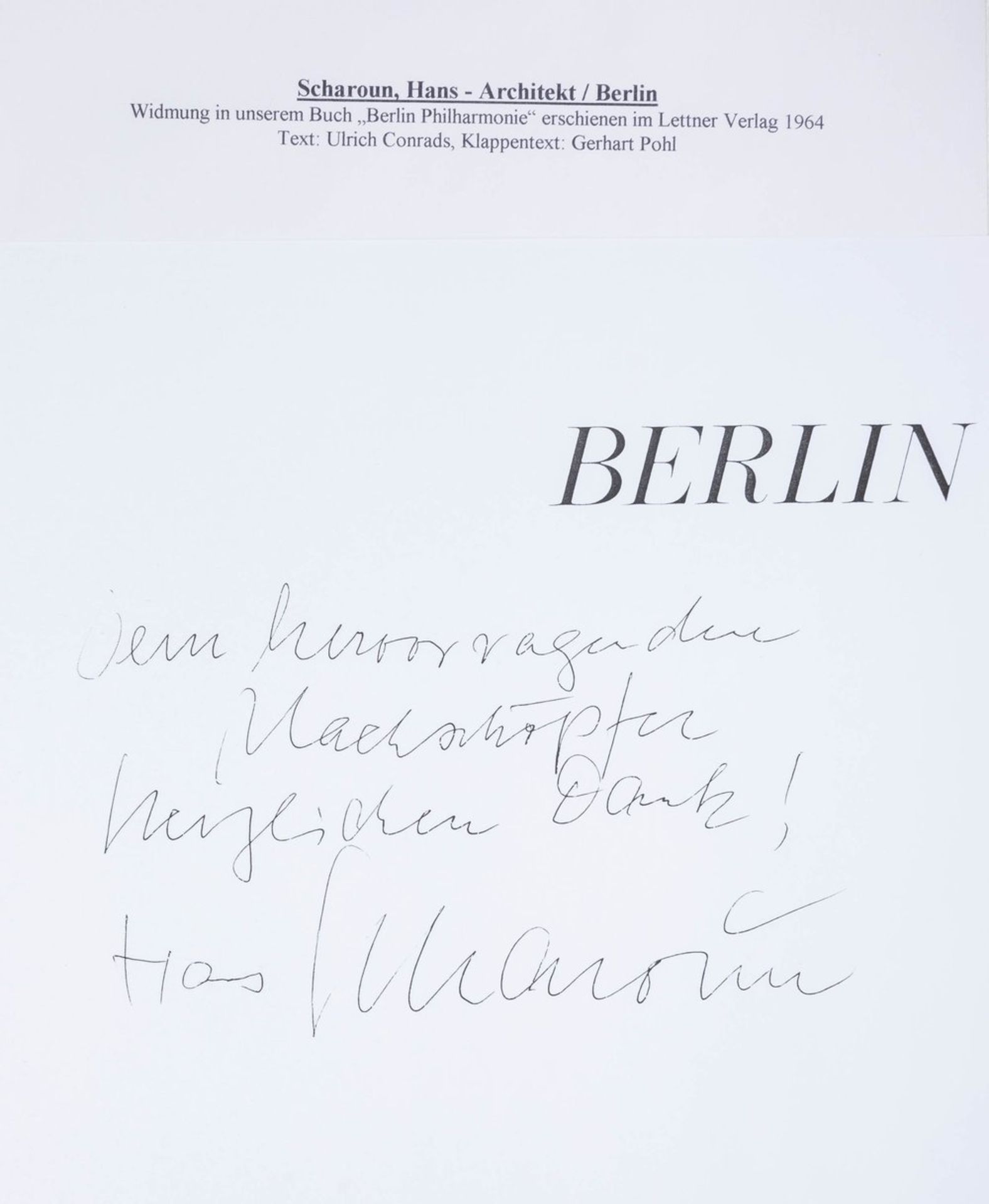 Sammlung von Autographen, Porträtaufnahmen, Briefen und Postkarten - Bild 30 aus 35