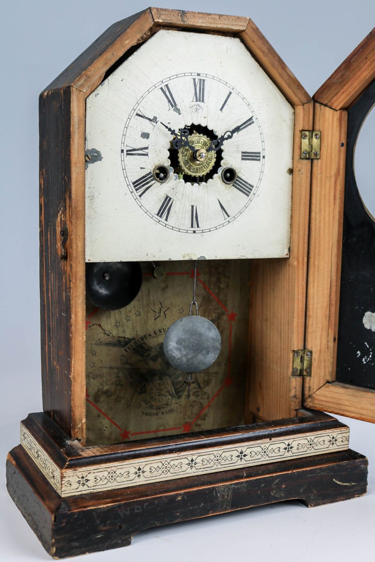 Bracket Clock mit Wecker - Bild 3 aus 3