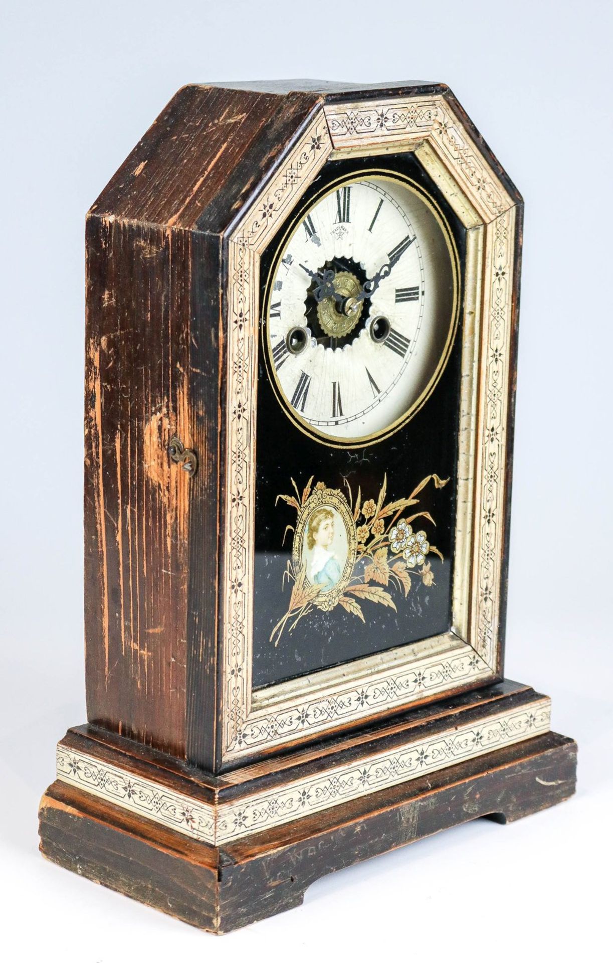 Bracket Clock mit Wecker - Bild 2 aus 3
