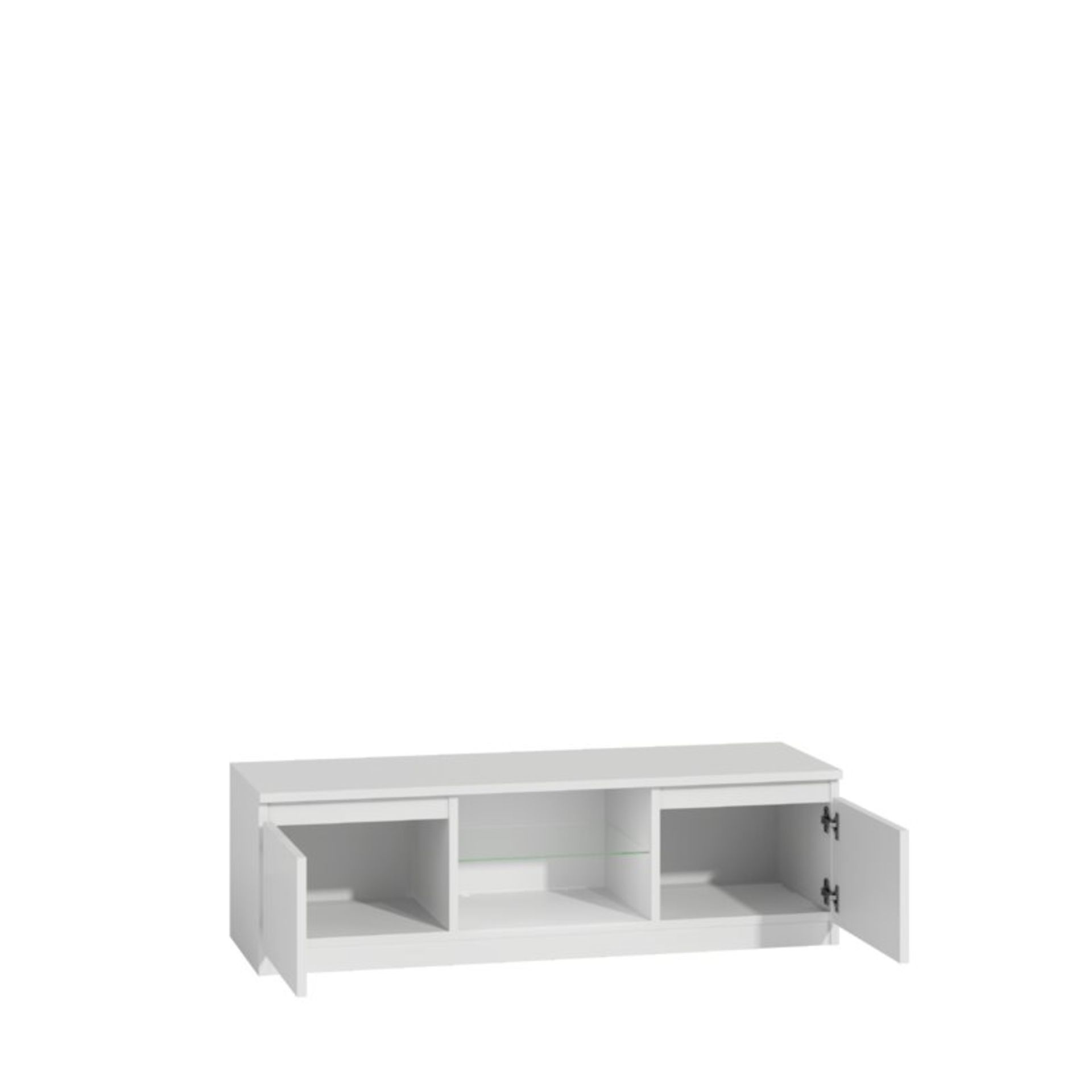 Ordonez TV Stand for TVs up to 58" White - RRP £173.99