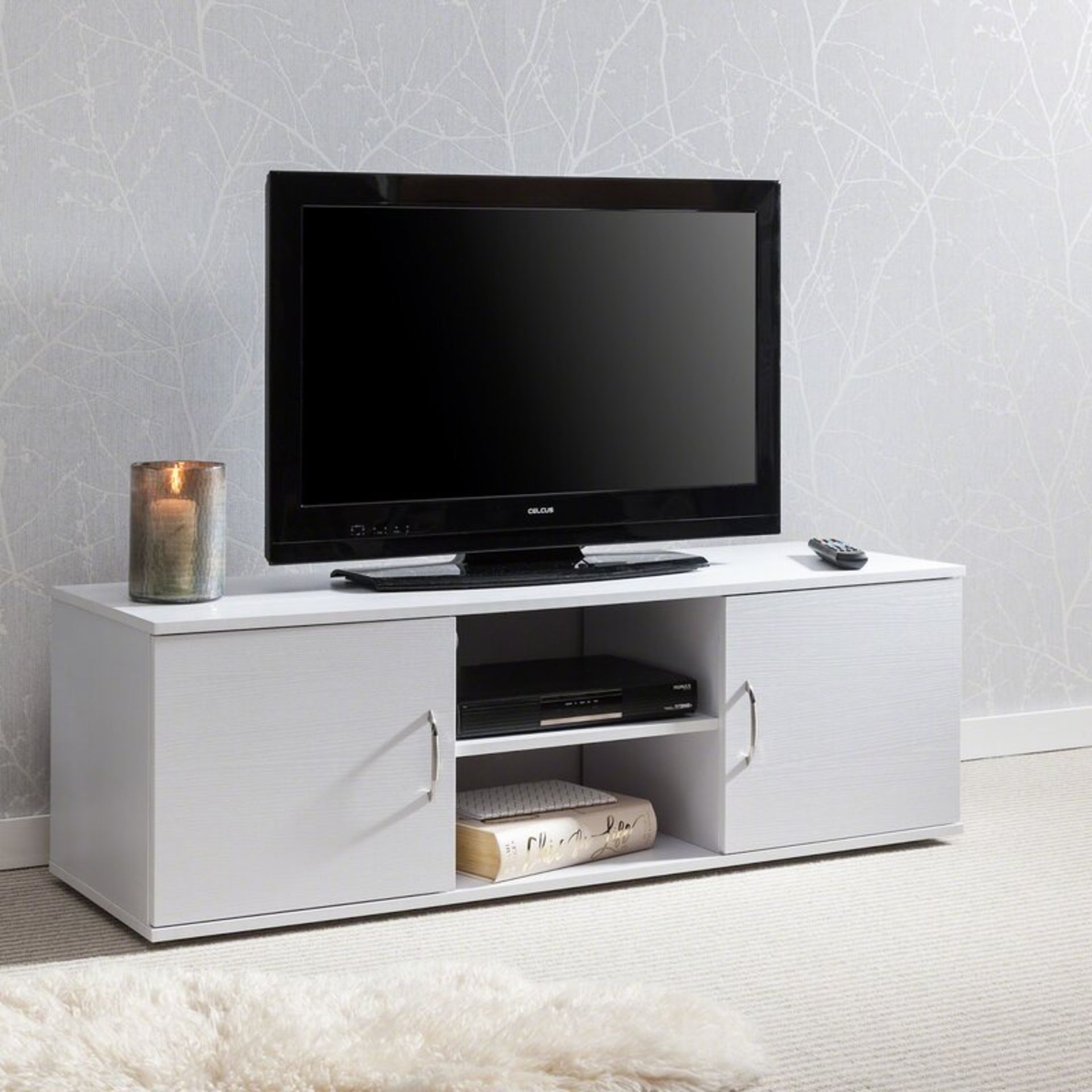 Alexys TV Stand White - RRP £56.99 - Image 2 of 3