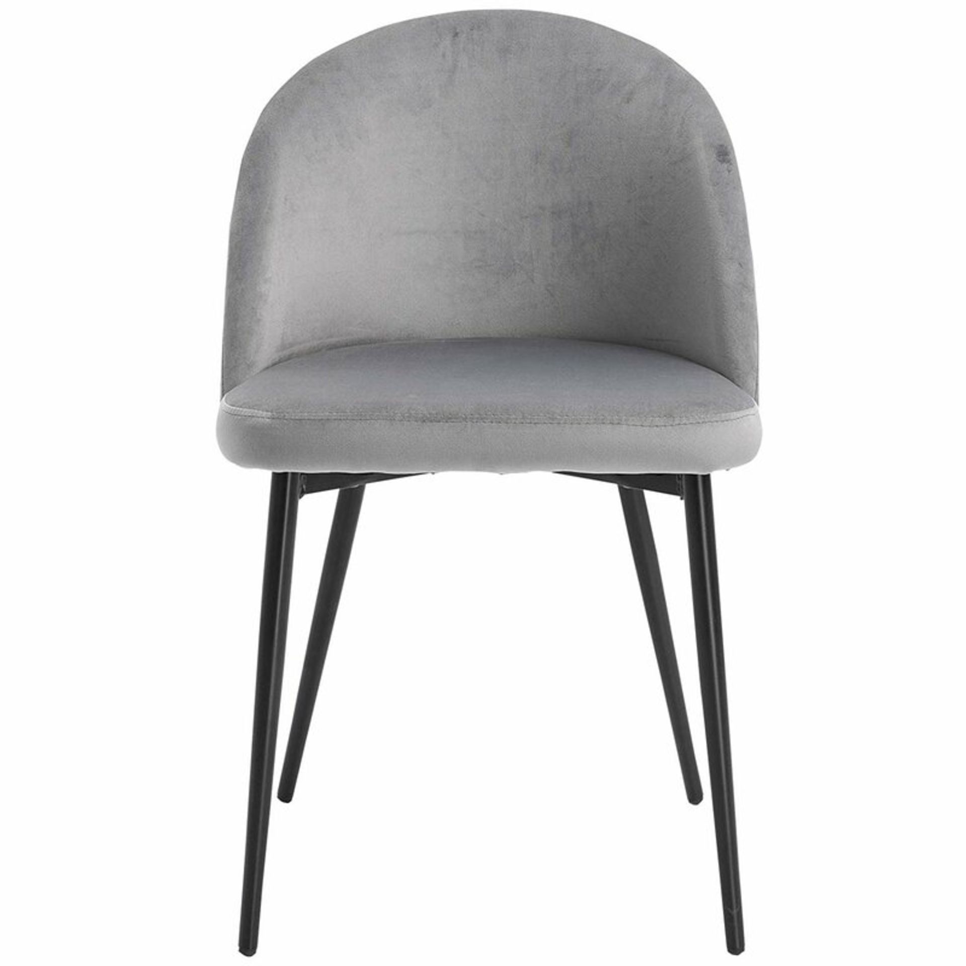 Ebern Design Grey Upholstered Dining Chair (Set of 2) - RRP £96.99 - Image 2 of 3