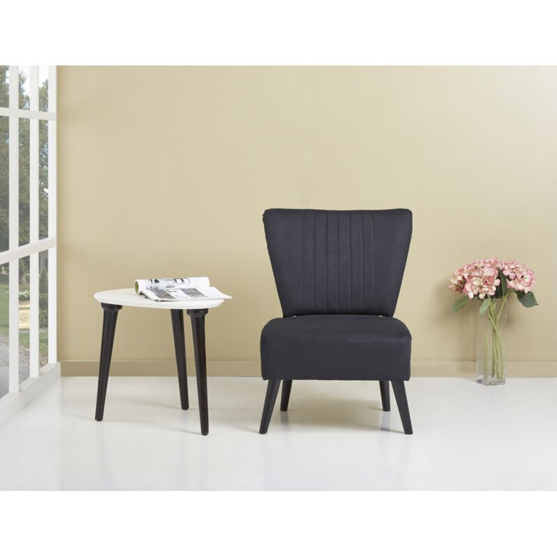 Wight Cocktail Chair Black - RRP £207.99 - Image 2 of 3