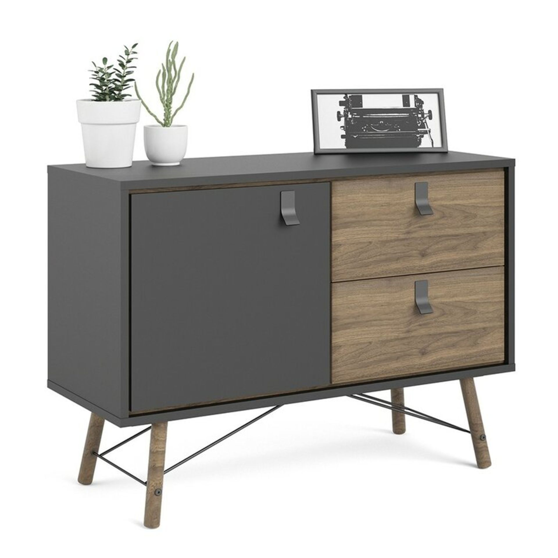 Rodger Sideboard Grey/Oak - RRP £245.99