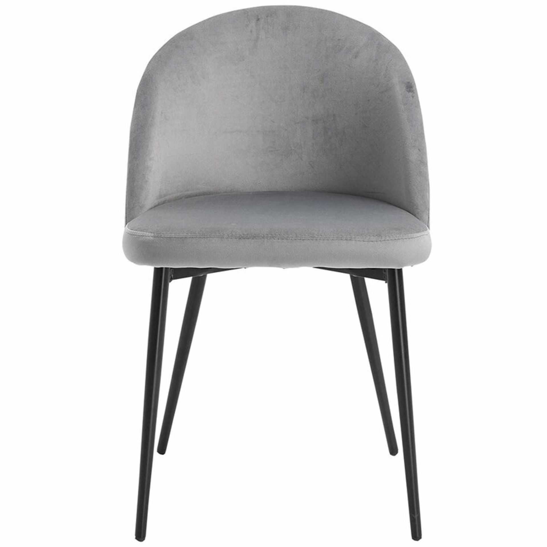 Ebern Design Grey Upholstered Dining Chair (Set of 2) By Ebern - RRP £96.99 - Image 2 of 3