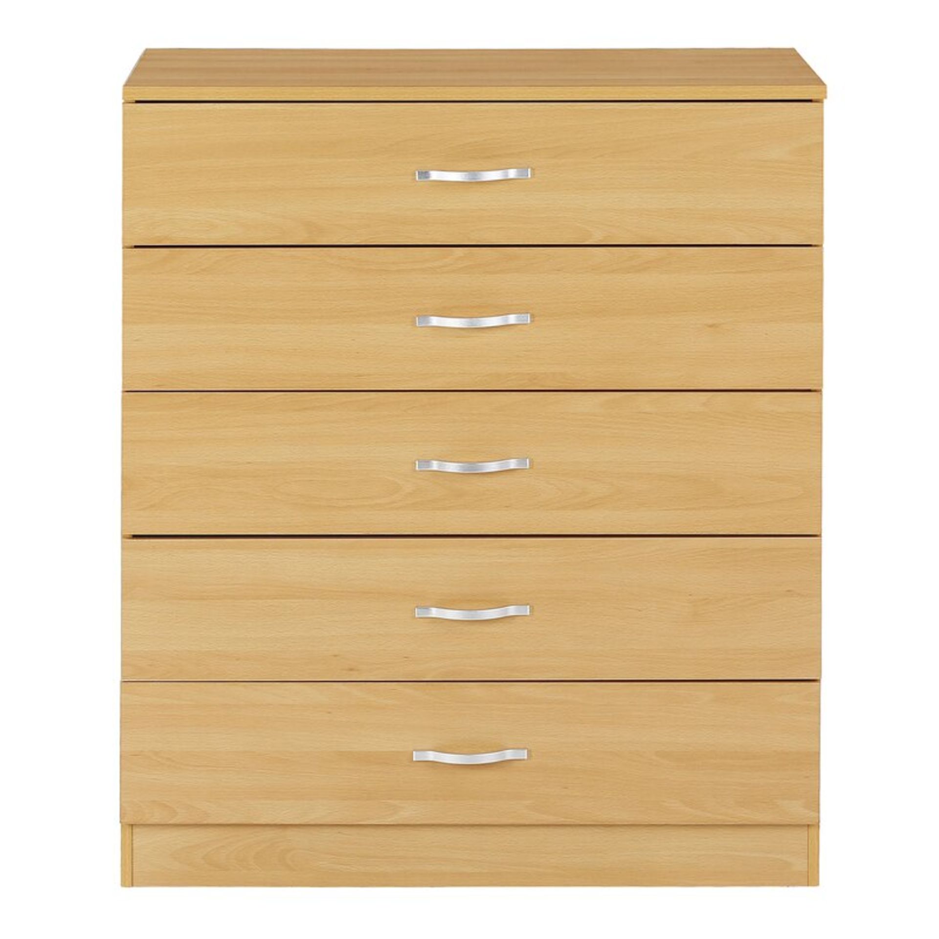 Audrina 5 Drawer Chest Pine Finish - £79.99