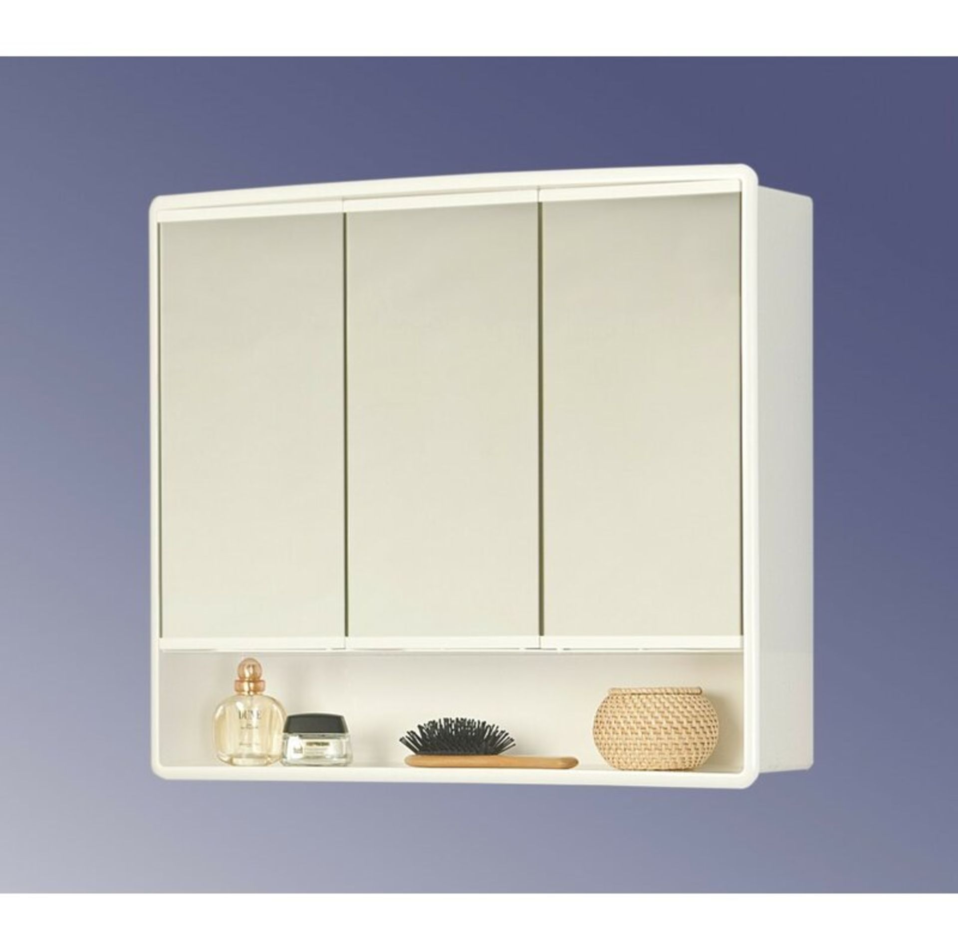 Federico 58cm x 49.5cm Surface Mount Mirror Cabinet - RRP £48.99 - Image 2 of 3