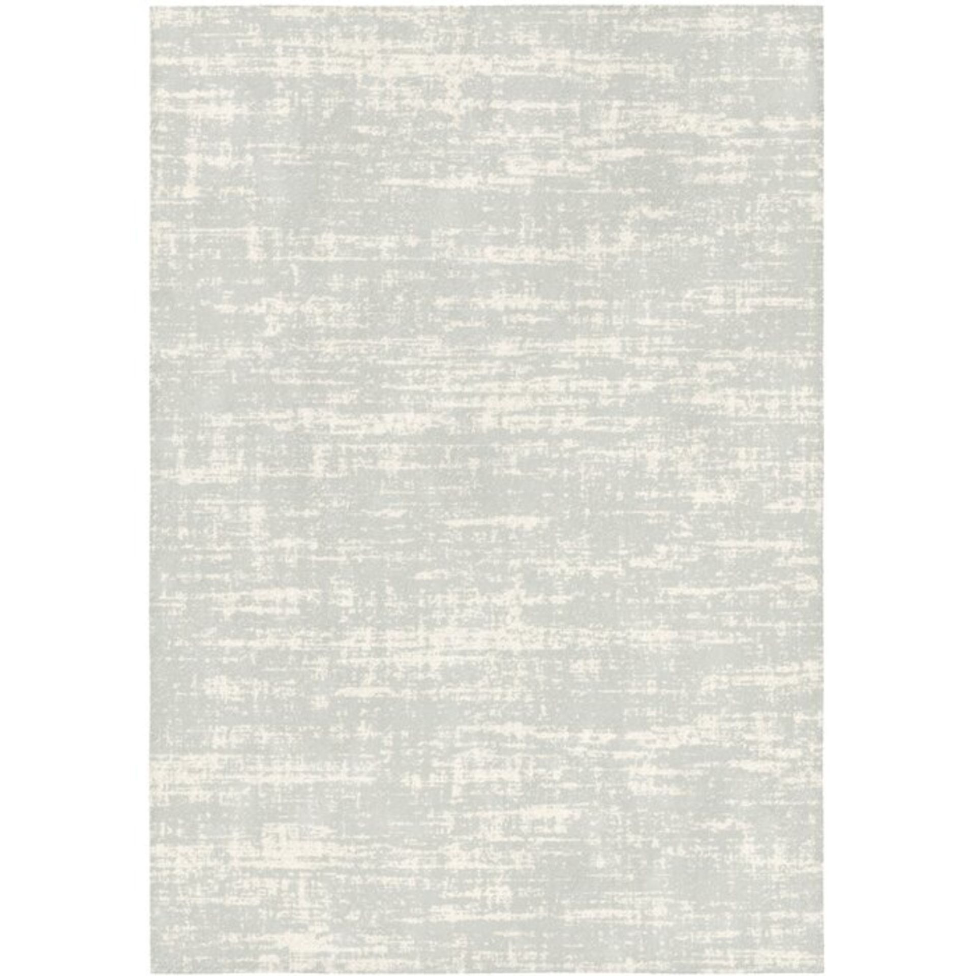 Alsan Low Pile Semi-Plain Light Grey/Cream Rug - RRP £276.00