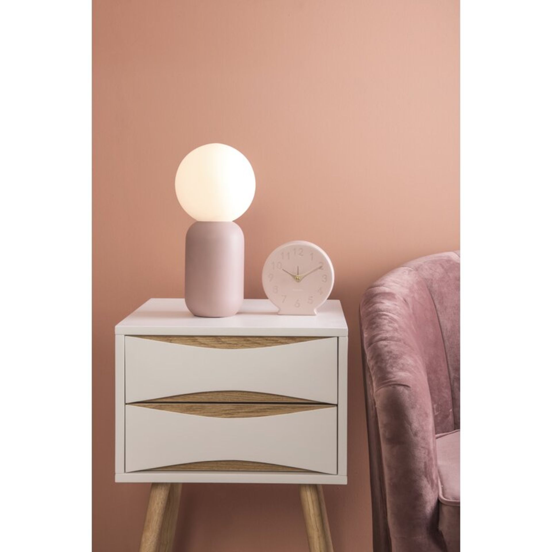 Buoyant 2 Drawers Bedside Table - RRP £123.99 - Image 2 of 2