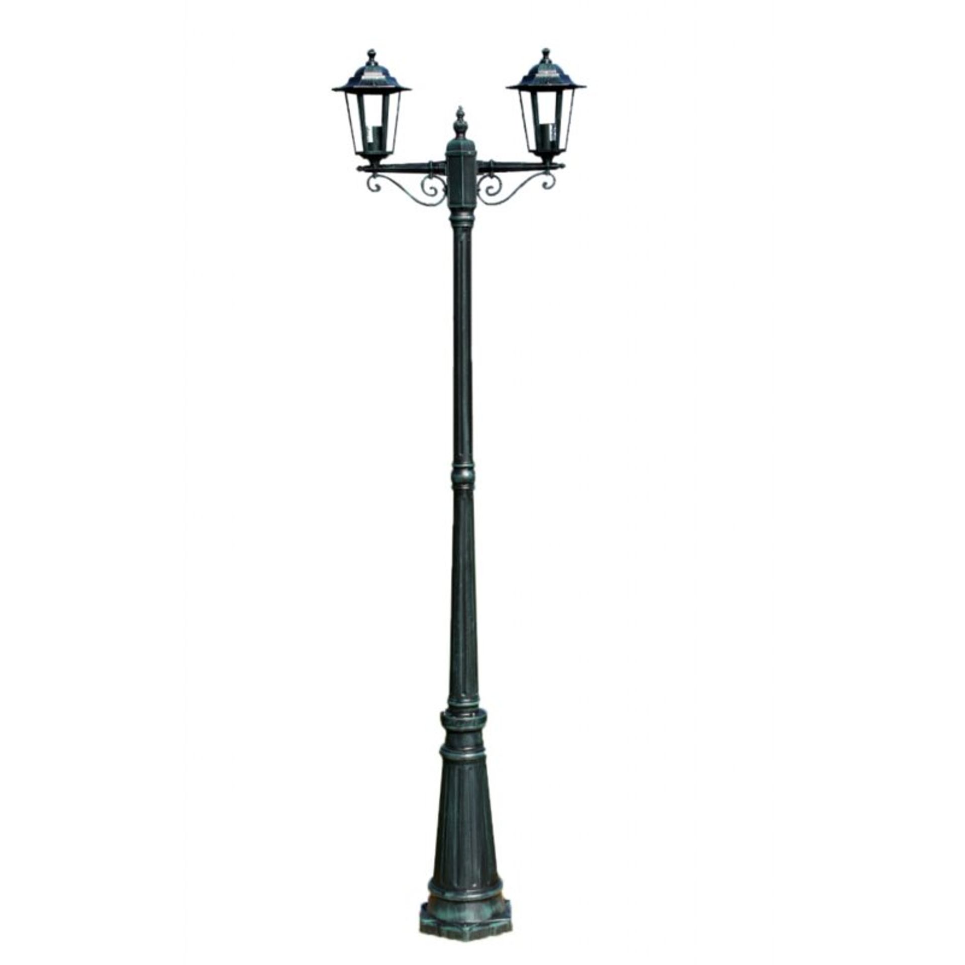 2 Light 215cm Lamp Post - RRP £105.99