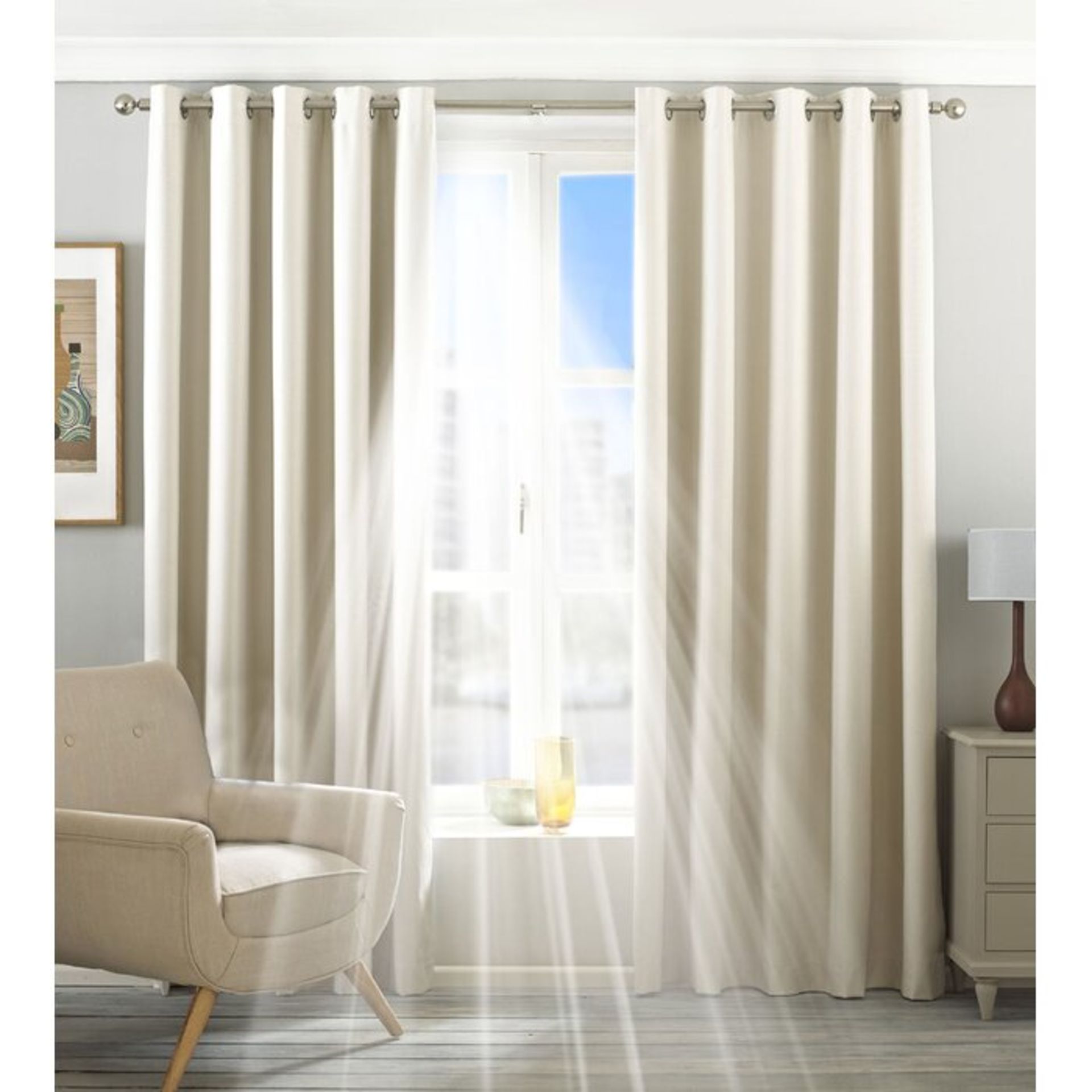 Eclipse Eyelet Blackout Thermal Curtains (Set of 2) - RRP £49.99